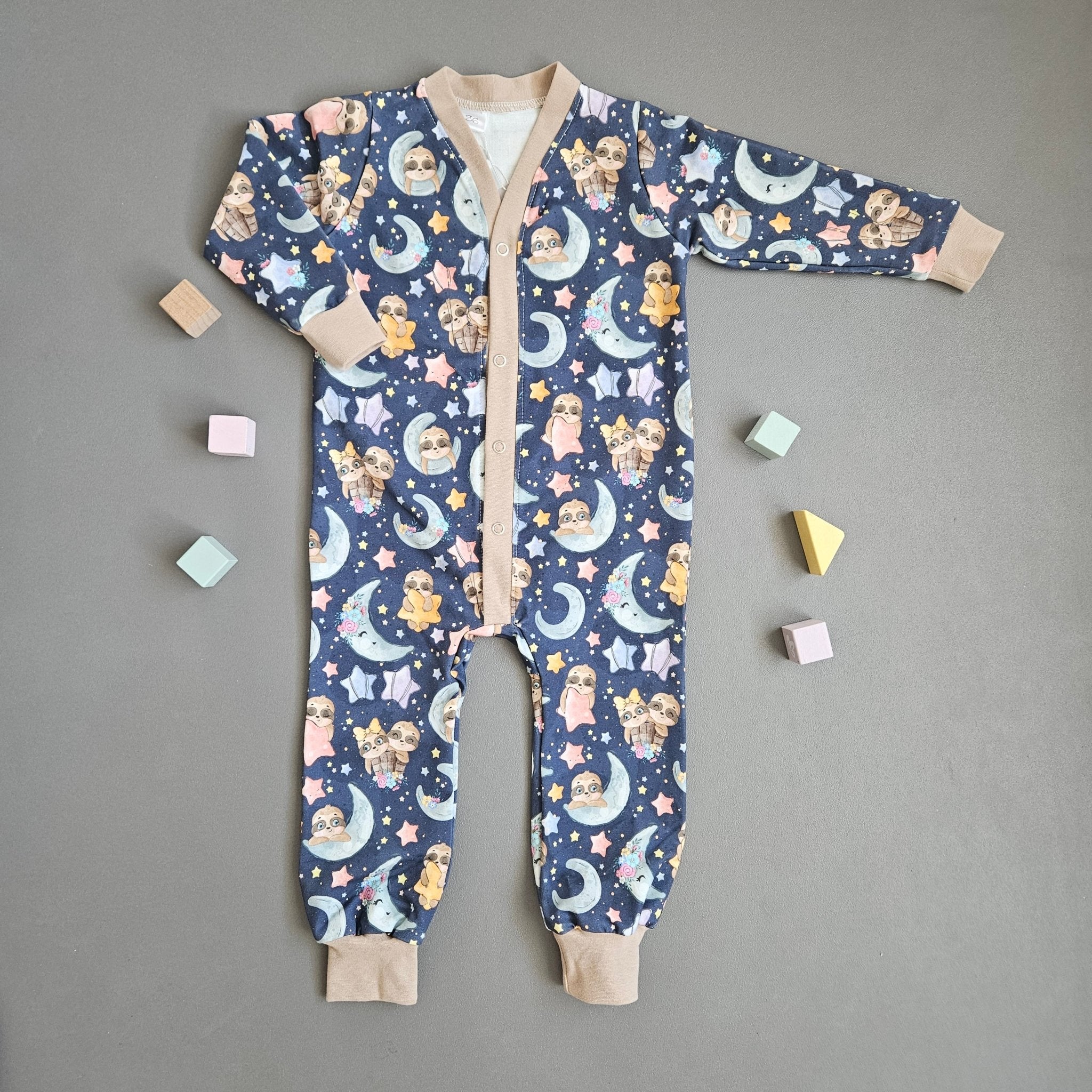 Kuschelanzug Gr. 86 / Faultier - Kalie - Kids