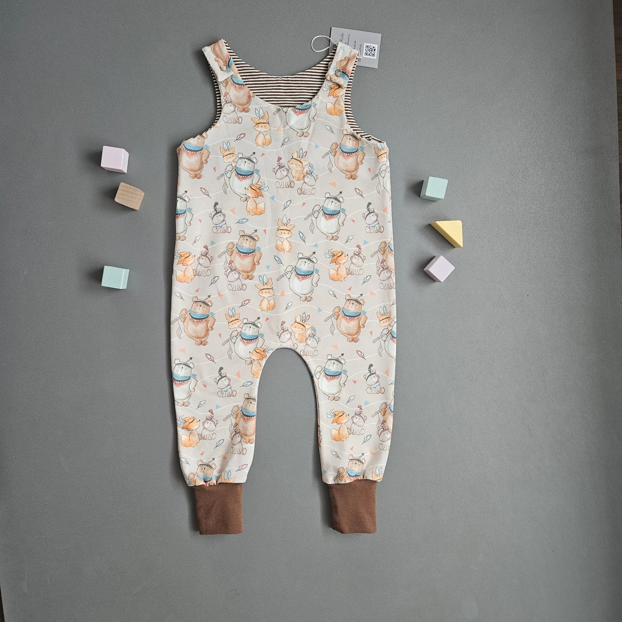 Strampler Gr.80 / Indianer - Kalie - Kids