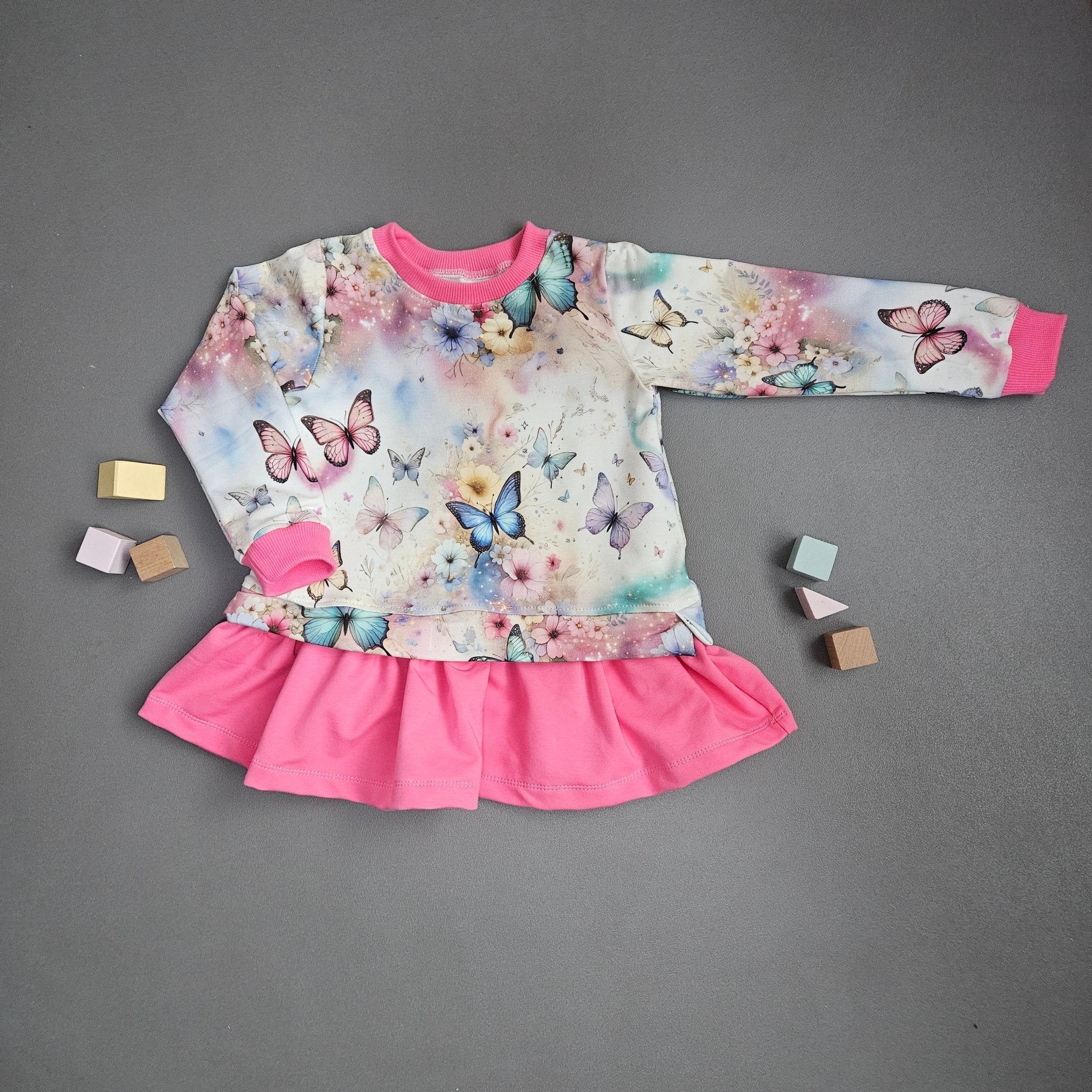 Girlydress Gr.116 / Schmetterlingsblüten - Kalie - Kids