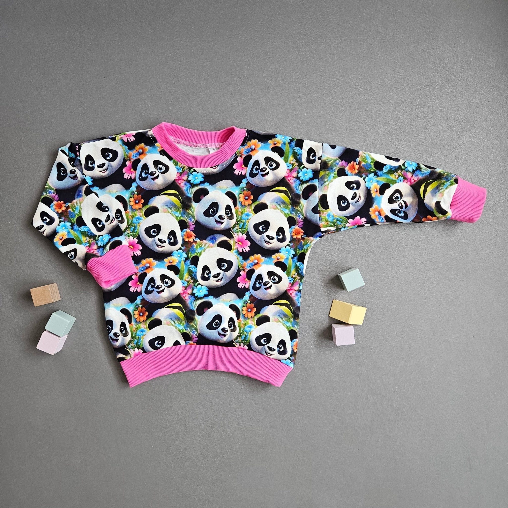 Pullover Gr.80 / Panda - Kalie - Kids