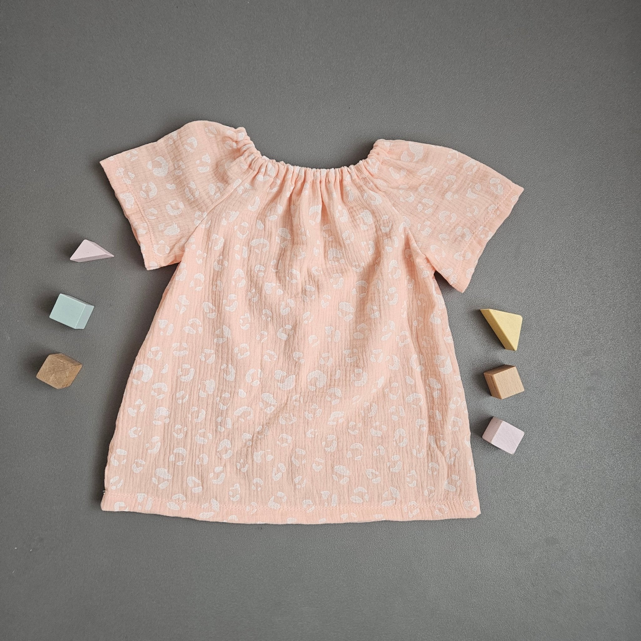 Bluse Gr.116 / Leo Apricot - Kalie - Kids