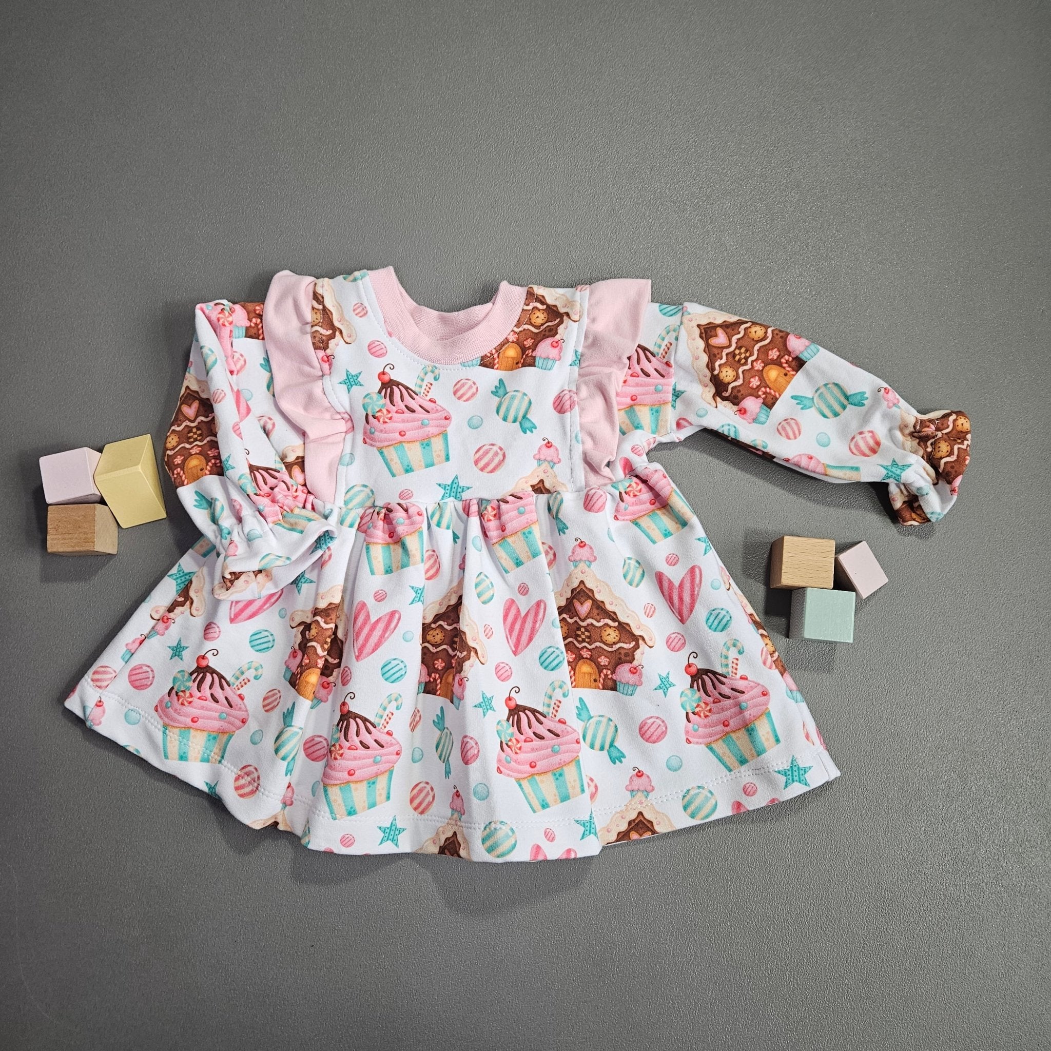 Tunika Gr.68 / Lebkuchenhaus - Kalie - Kids