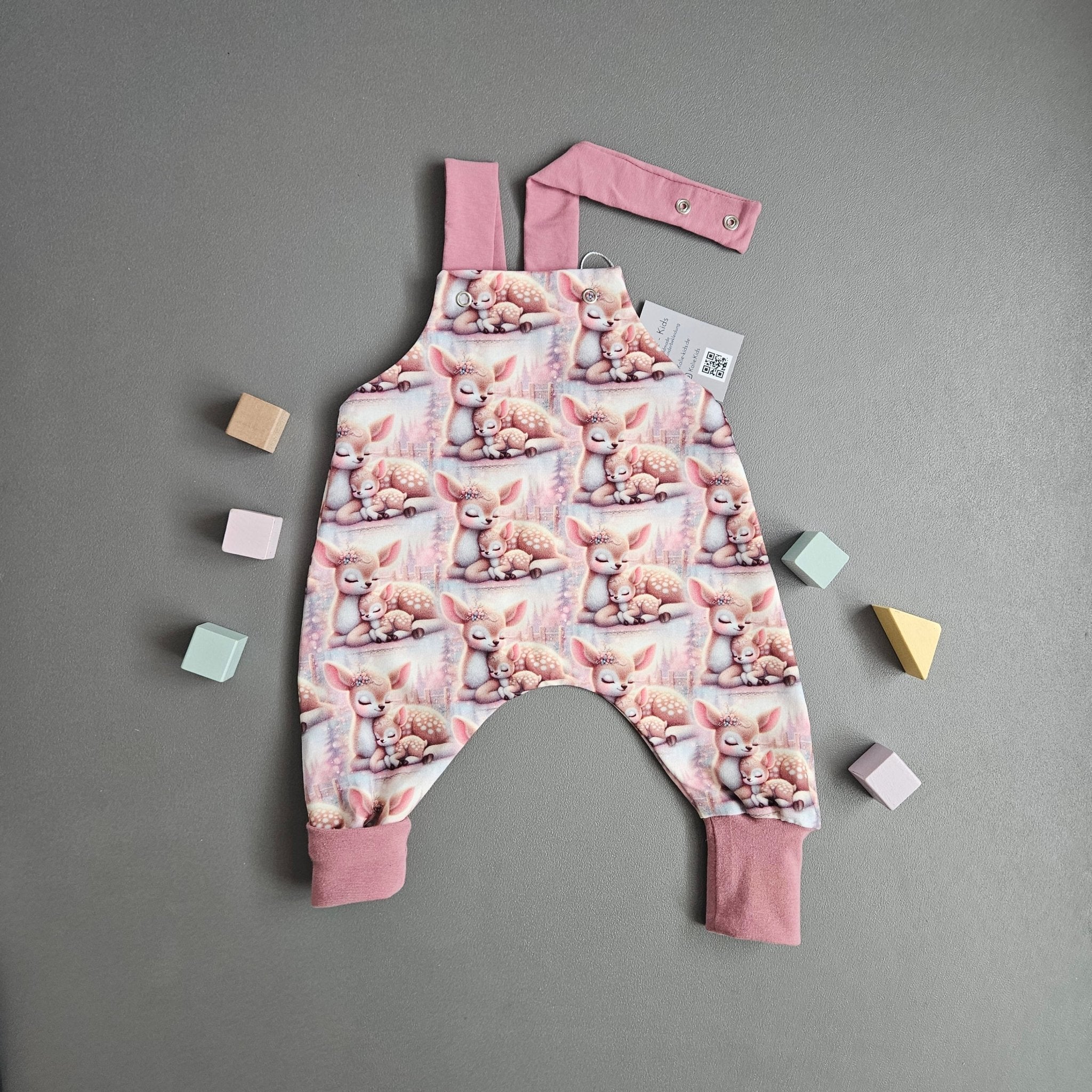 Latzhose Gr.62 / Reh - Kalie - Kids