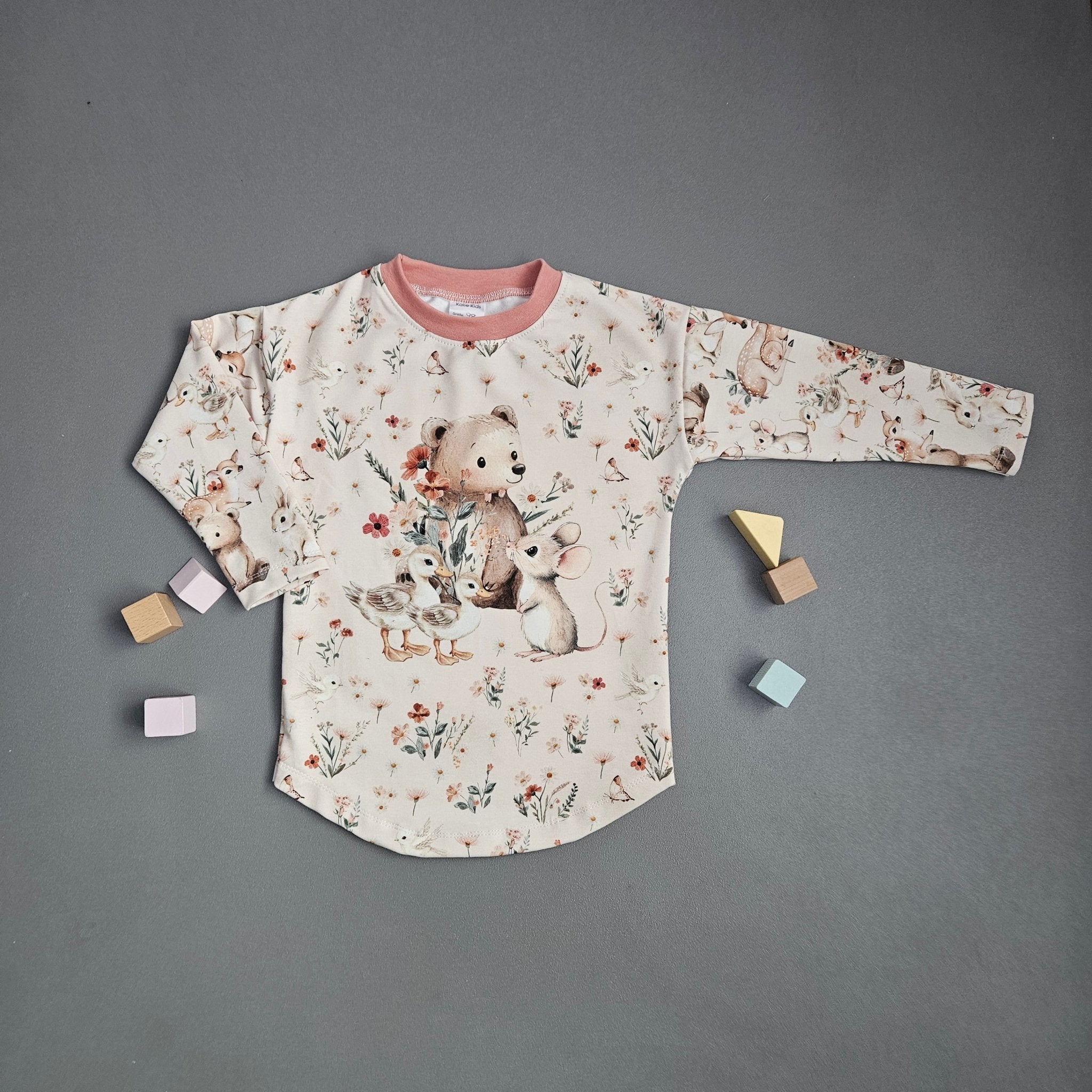 Longline Gr.86 / kleine Freunde - Kalie - Kids