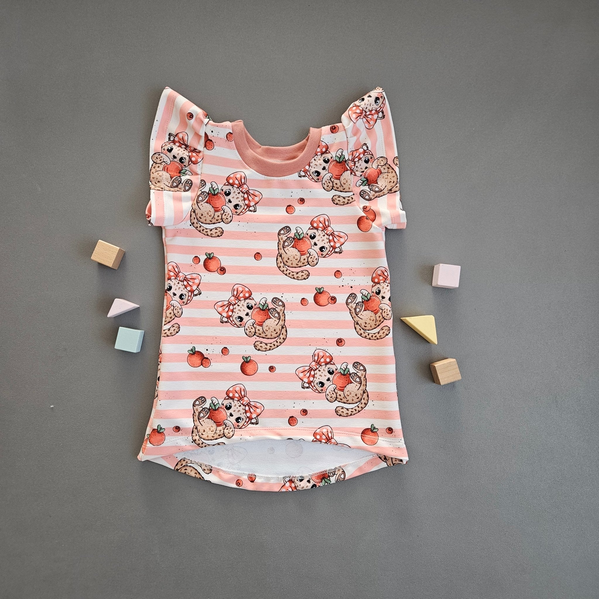 T-Shirt Gr.92 / Berry Kitty - Kalie - Kids