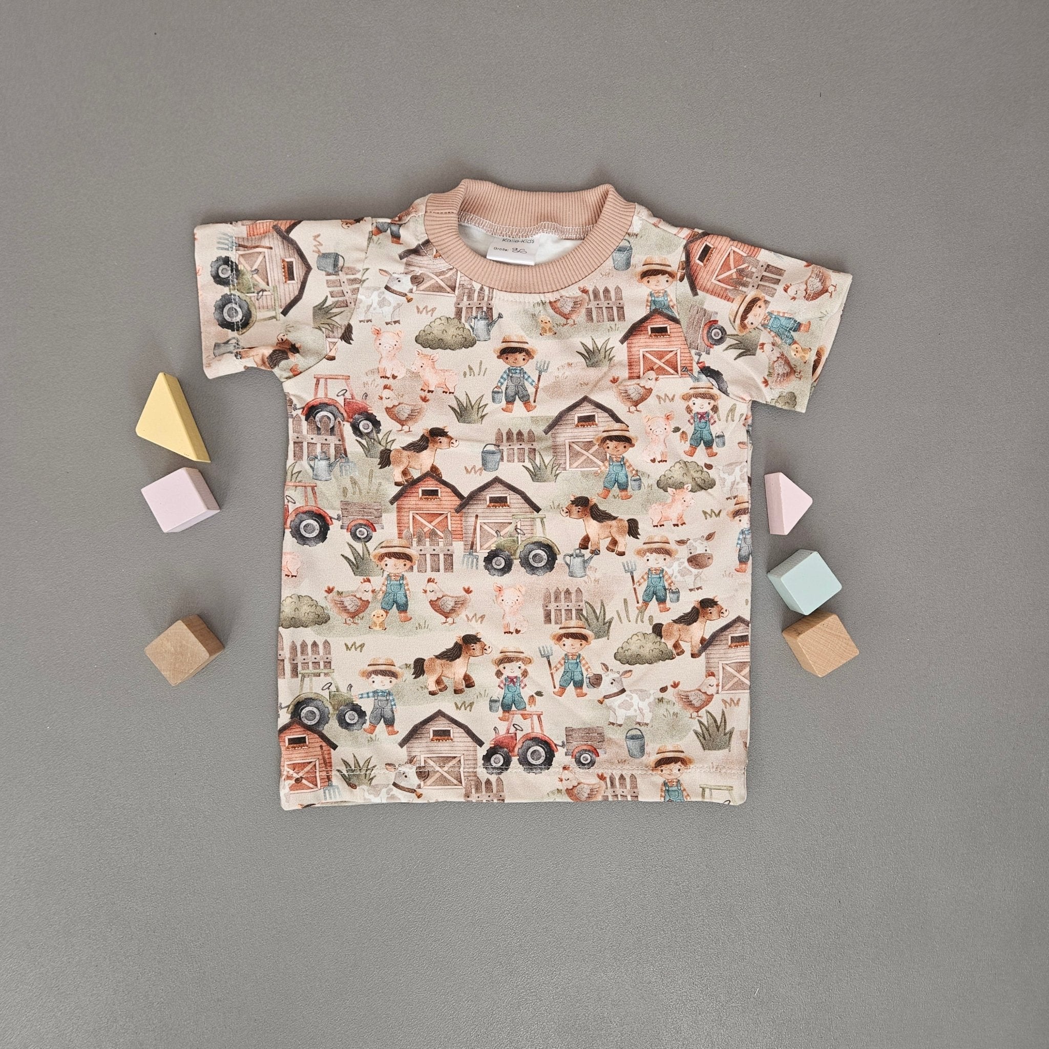 T-Shirt Gr.92 / Bauernhof - Kalie - Kids