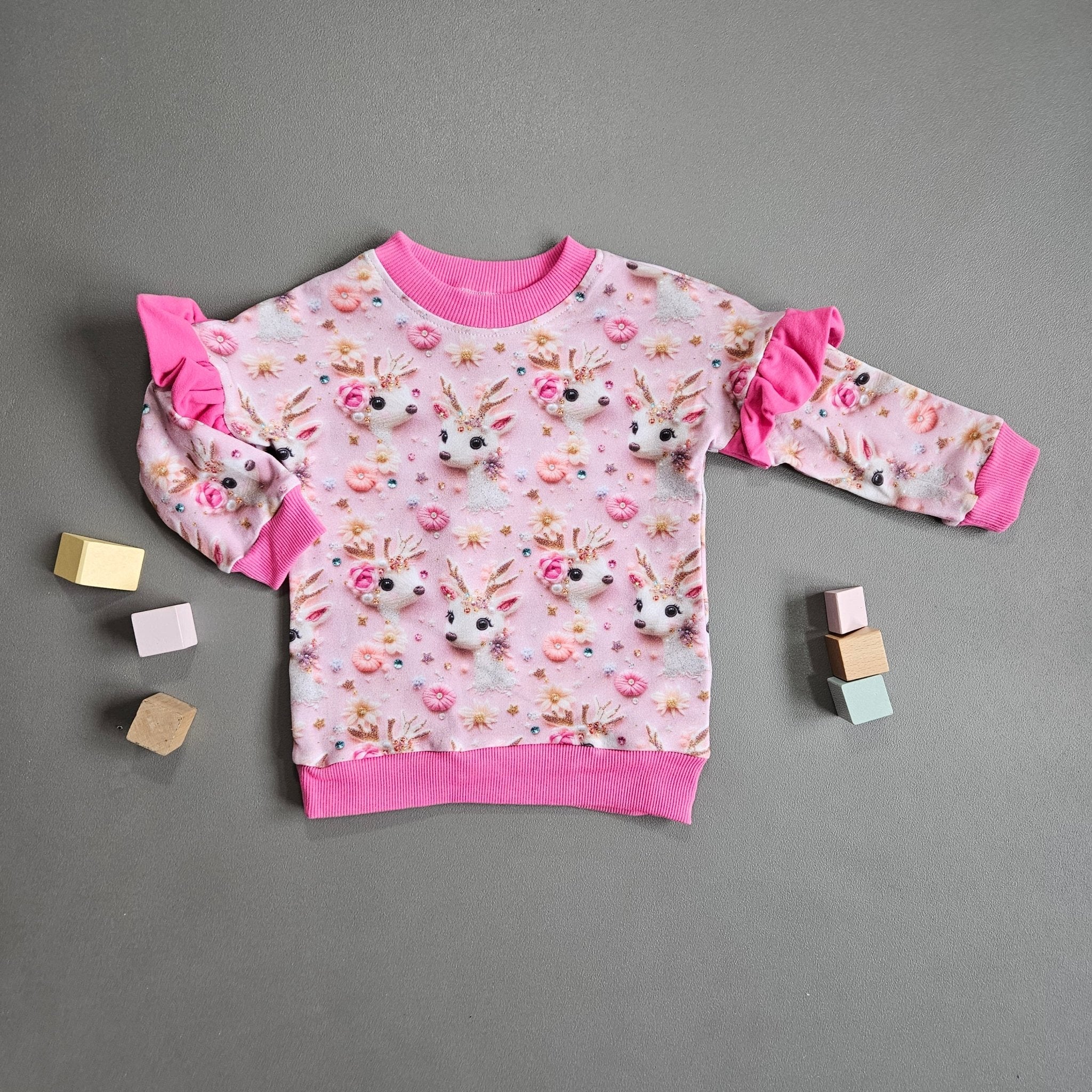 Pullover Gr.80 / Reh pink - Kalie - Kids