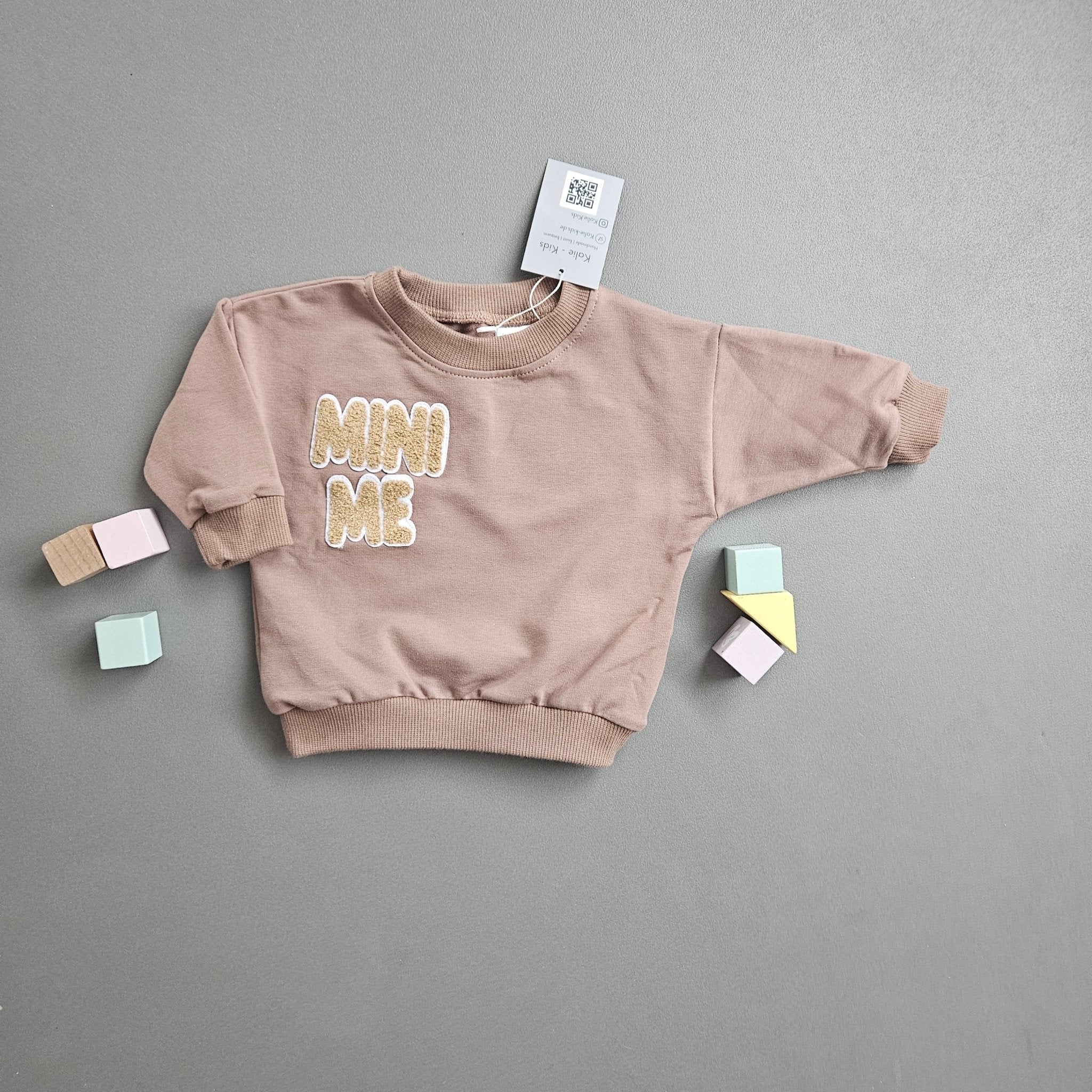 Pullover Gr.56 / Mini me / hellbraun - Kalie - Kids