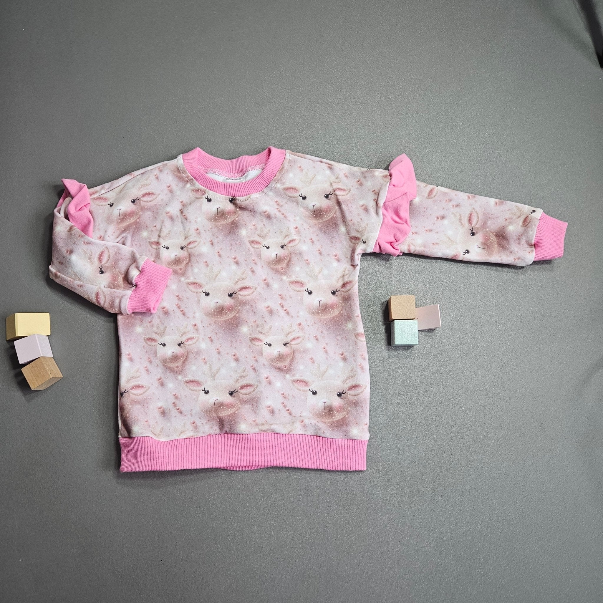 Pullover Gr.80 / Reh rosa - Kalie - Kids