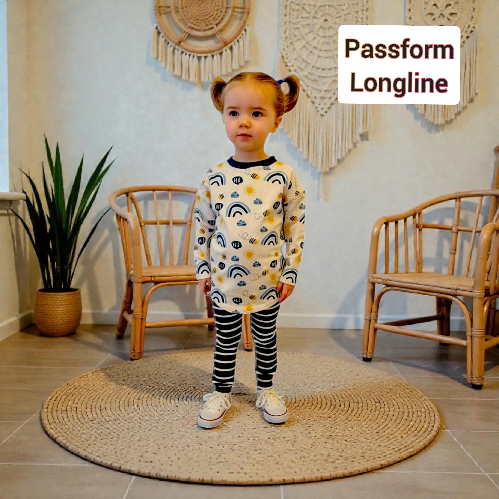 Longline Gr.86 / Spring bloom - Kalie - Kids