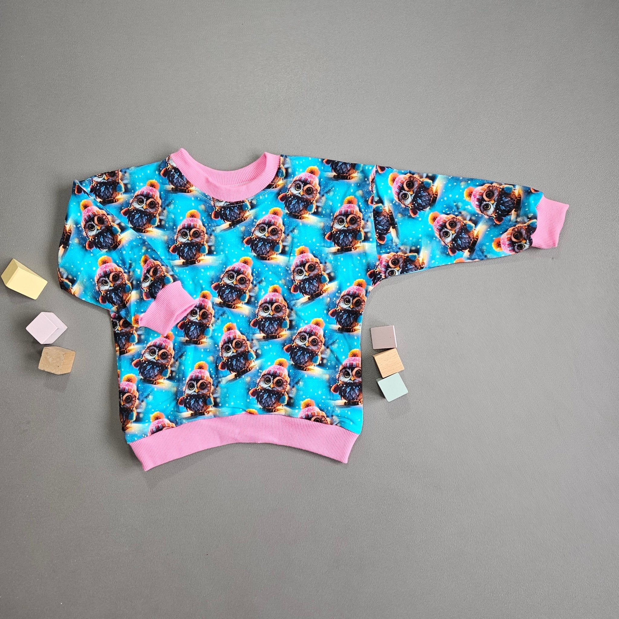 Pullover Gr.92 / Wintereule - Kalie - Kids