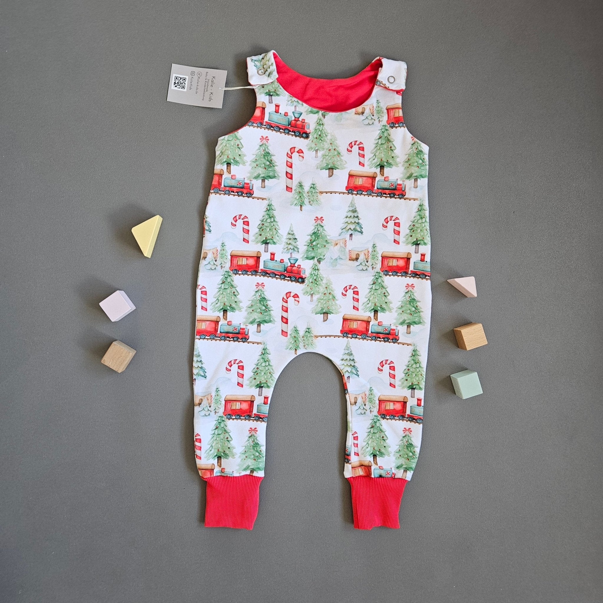 Strampler Gr.74 / Weihnachtszug - Kalie - Kids