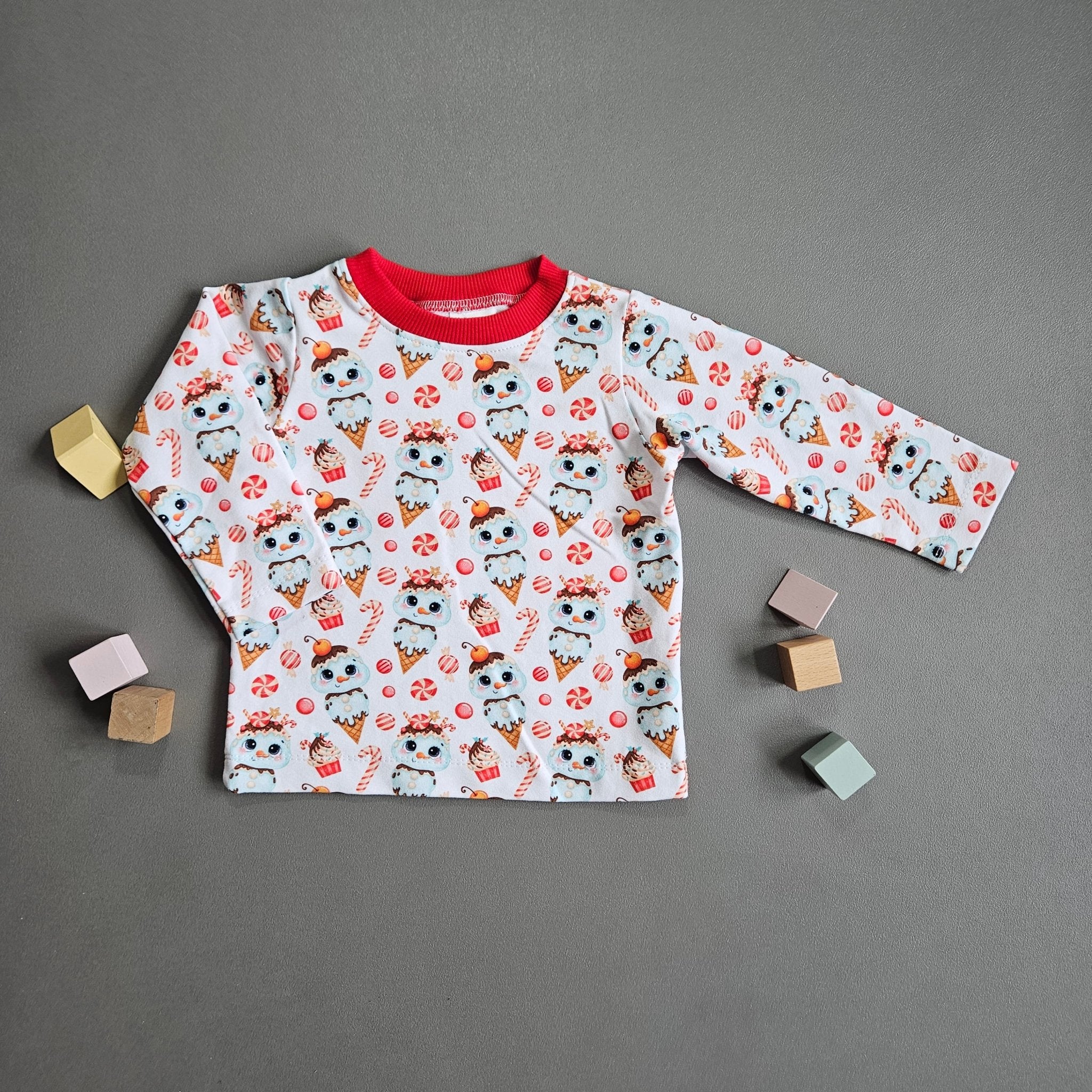 Langarmshirt Gr.80 / Wintereis - Kalie - Kids