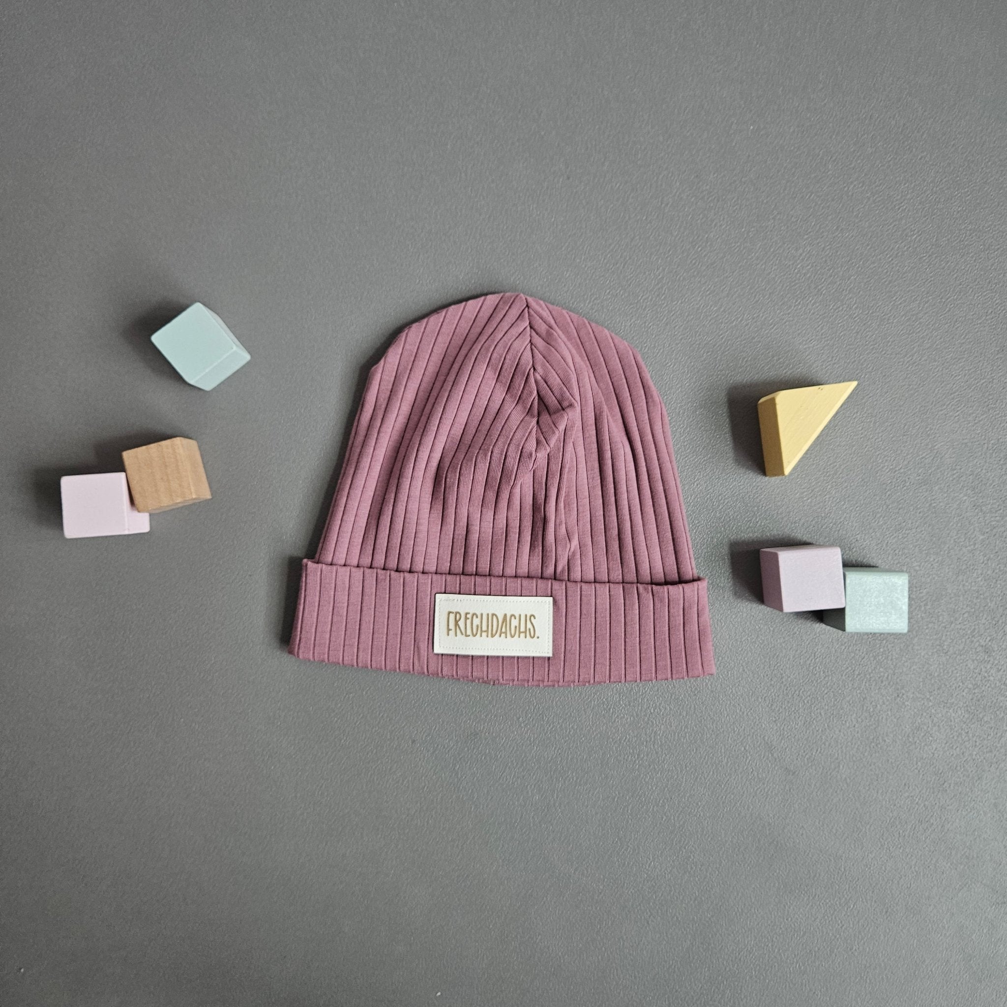 Beanie Ku. 49 - 53 cm / rosa / Frechdachts - Kalie - Kids