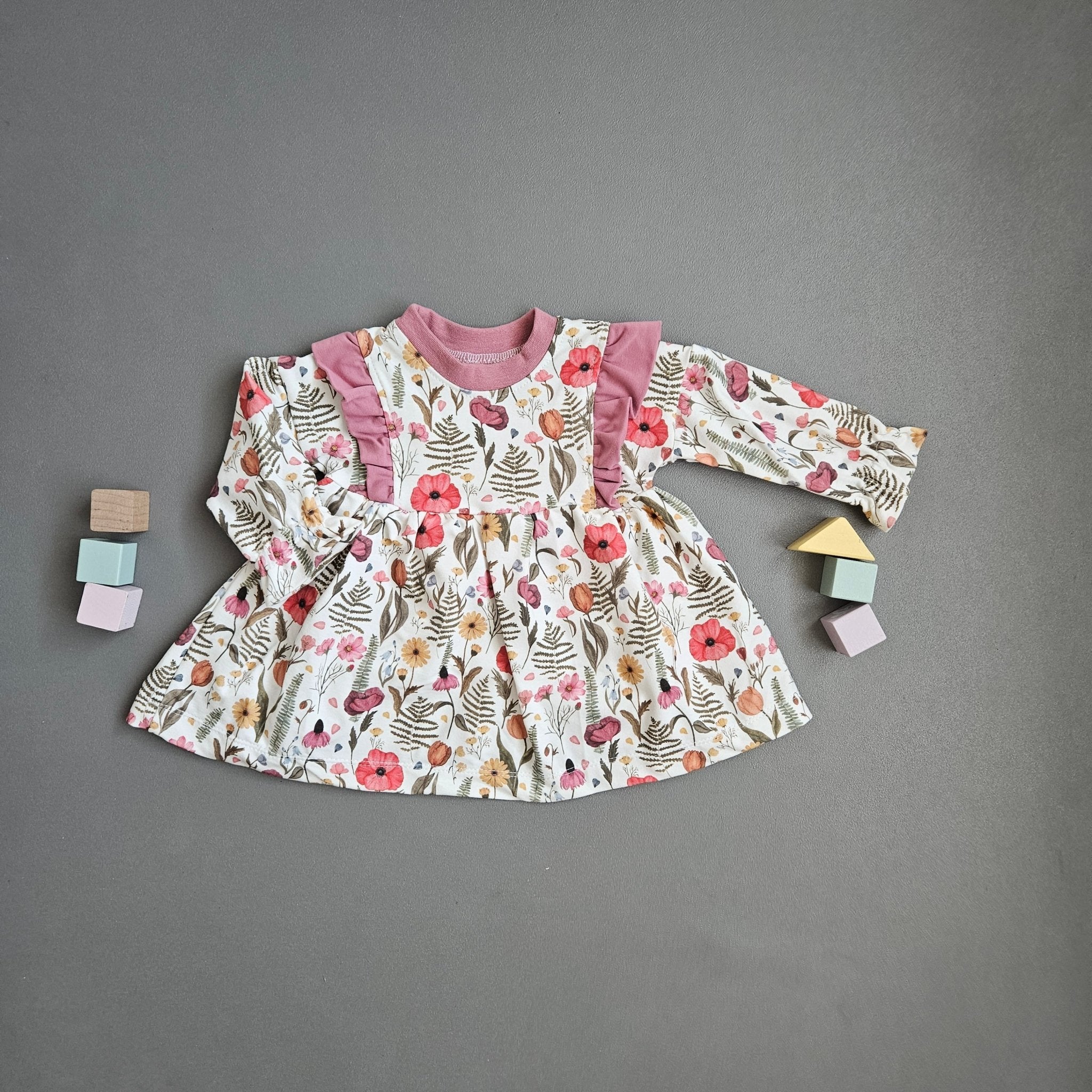 Tunika Gr.74 / Blumenwiese - Kalie - Kids
