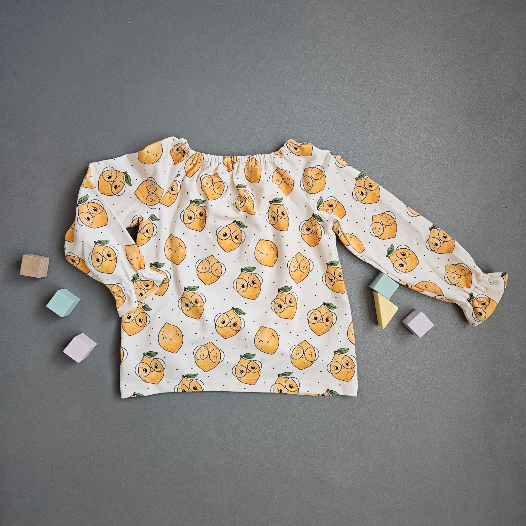 Bluse Gr.92 / Zitronen - Kalie - Kids