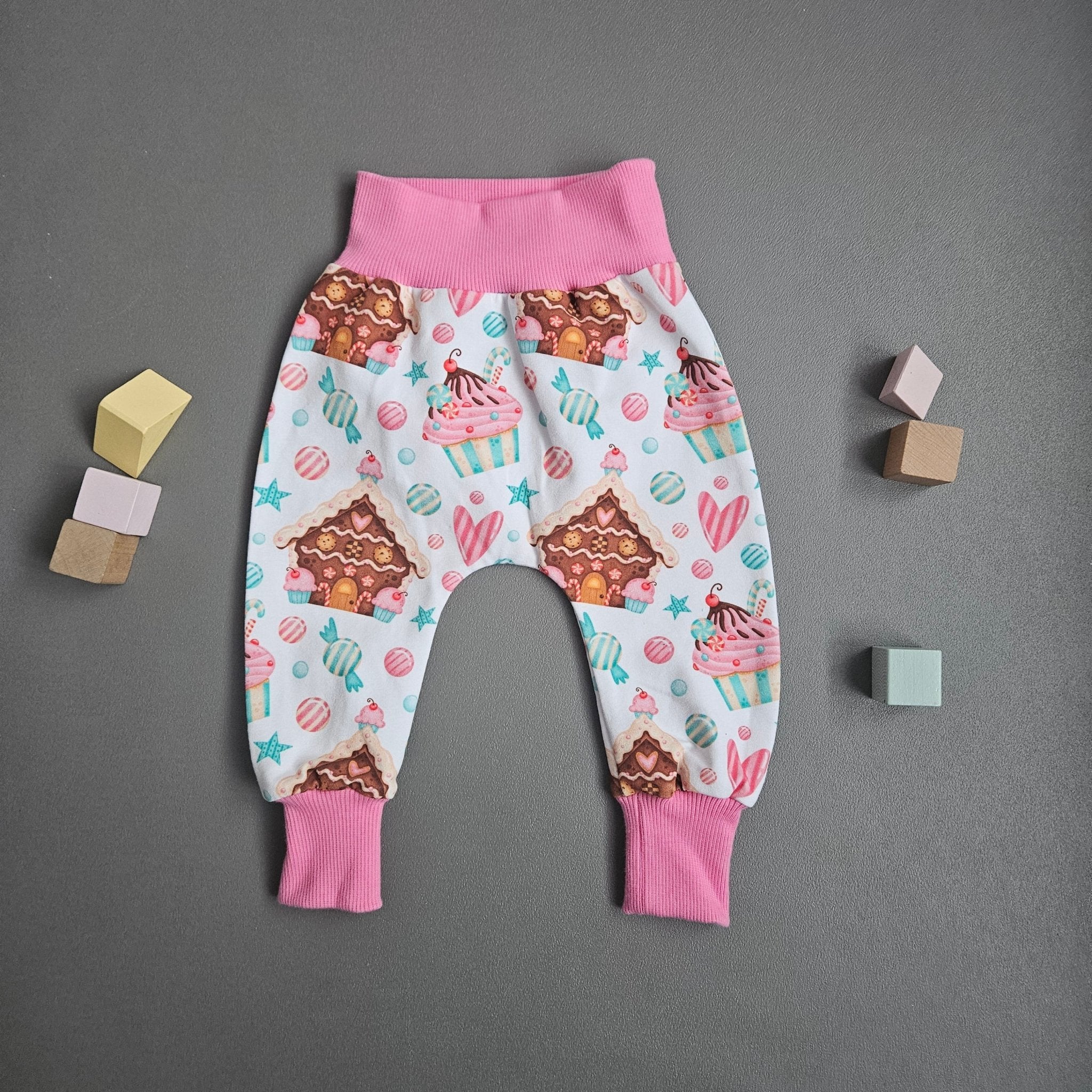 Pumphose Gr.74 / Lebkuchenhäusschen - Kalie - Kids