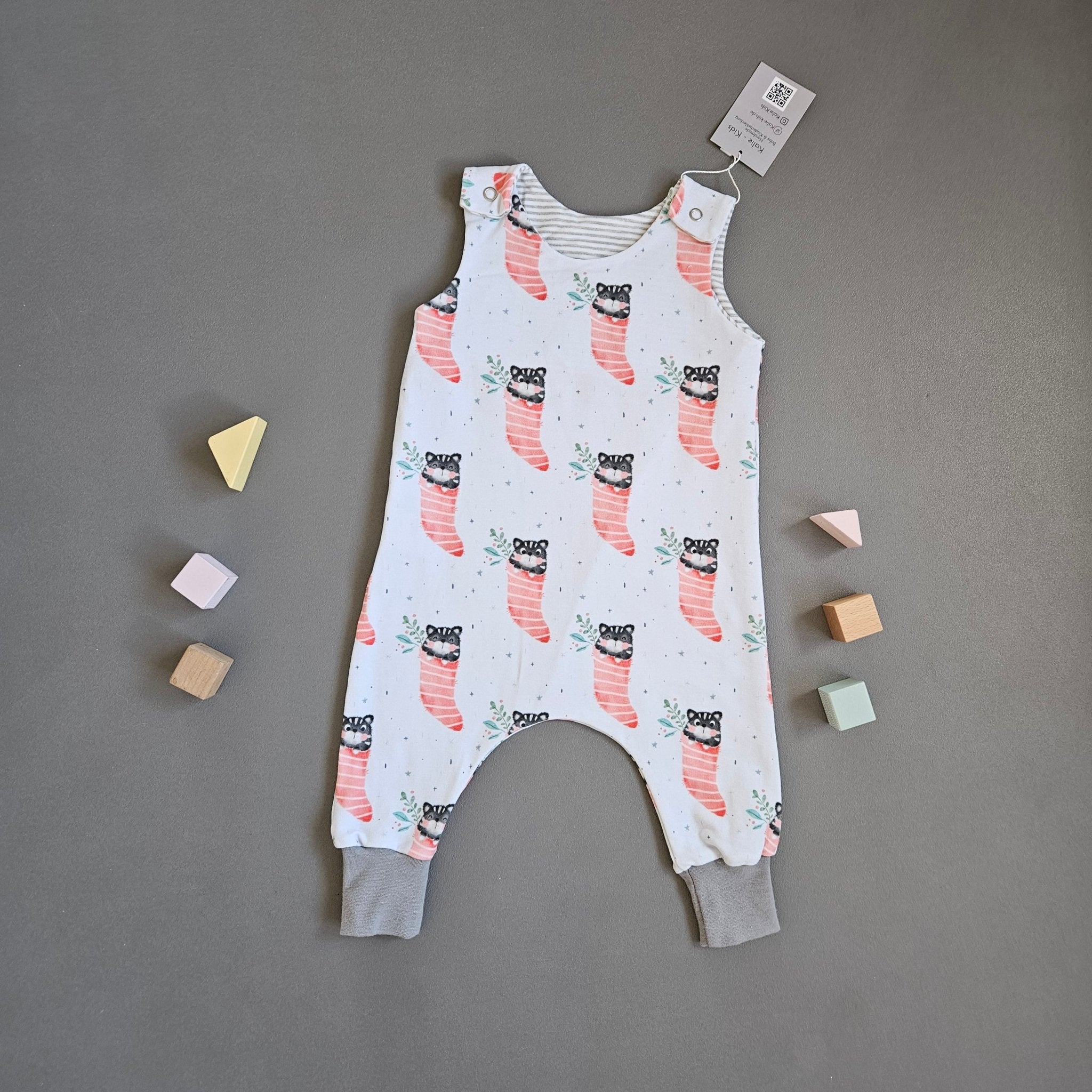 Strampler Gr.74 / Katze - Kalie - Kids