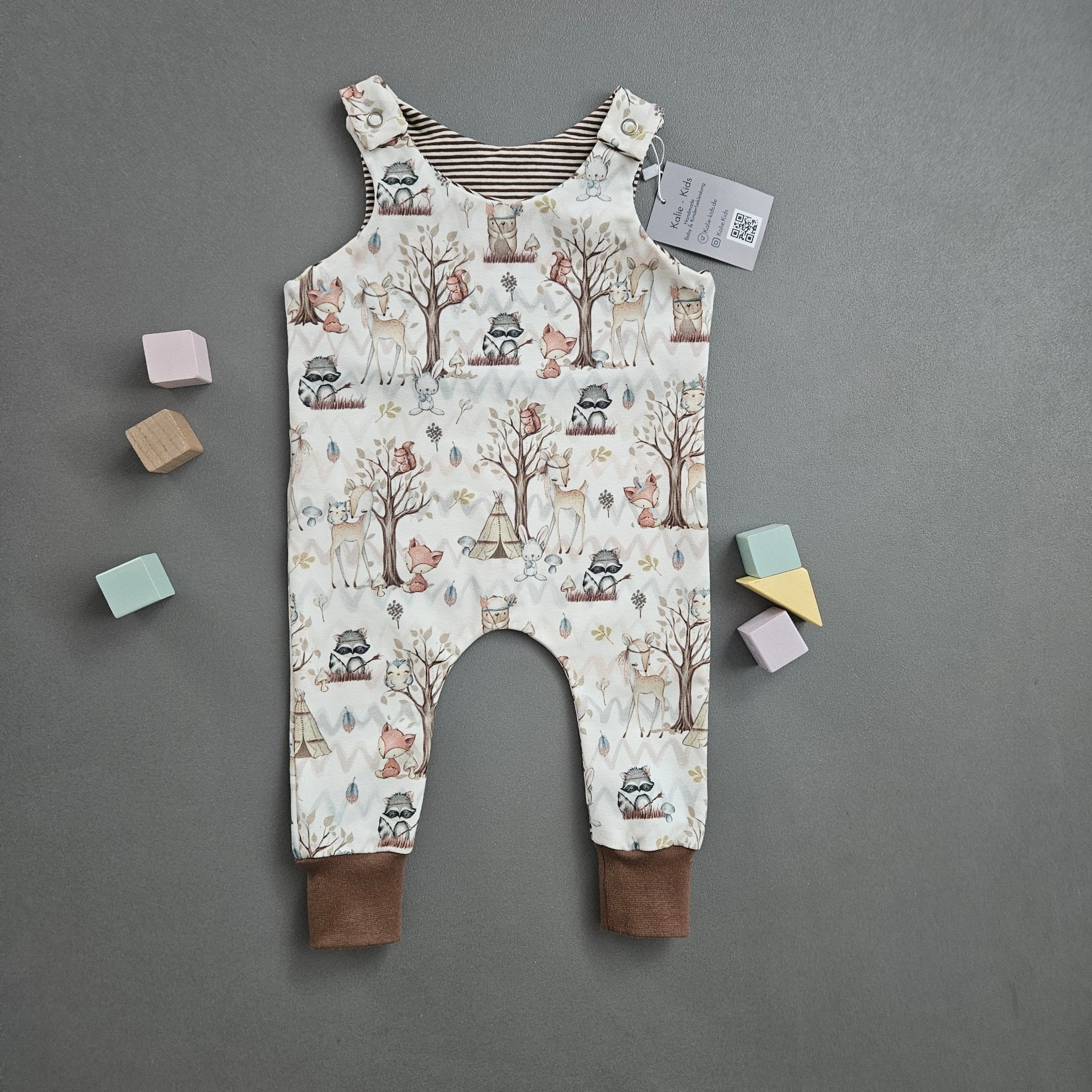 Strampler Gr.56 / Waldtiere - Kalie - Kids