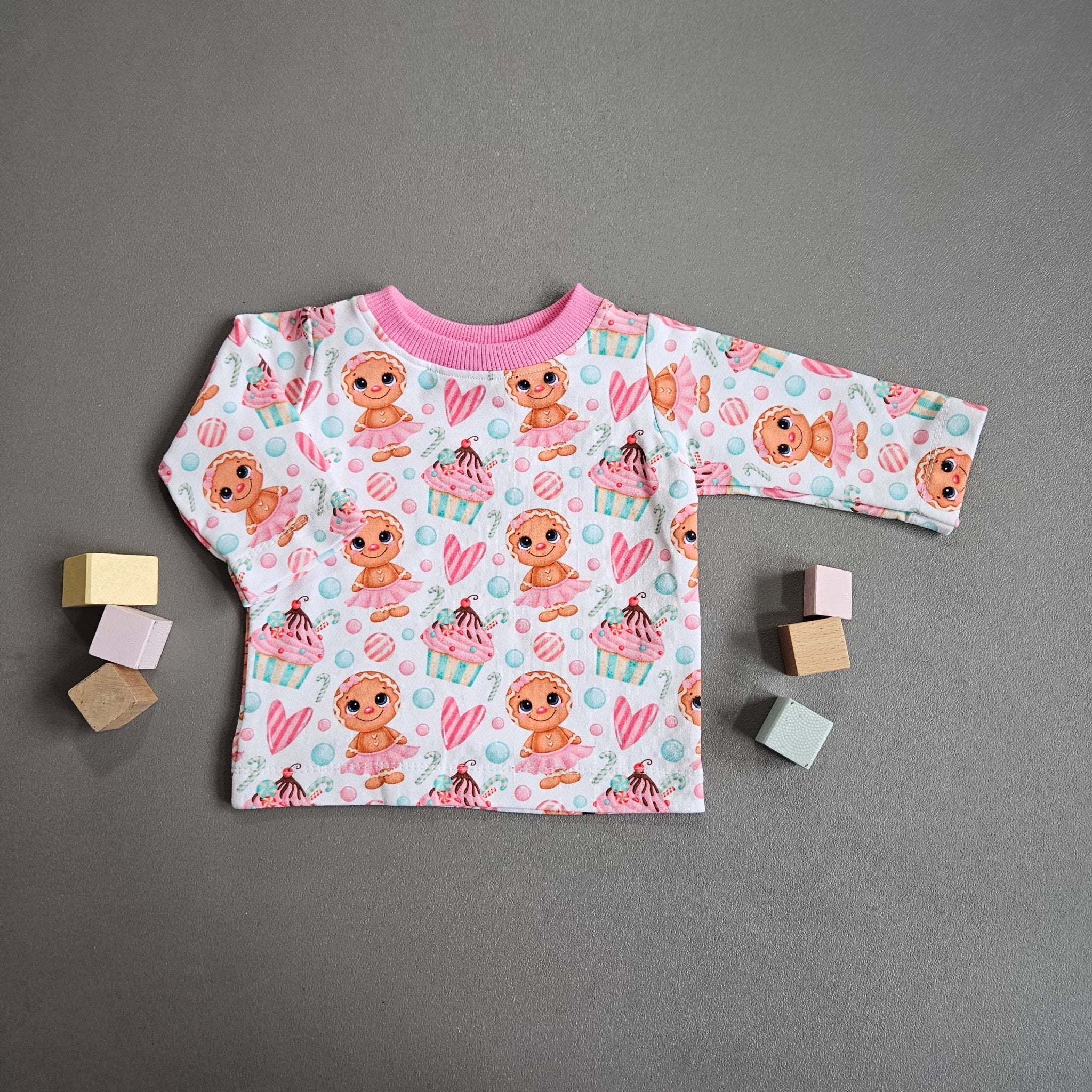 Langarmshirt Gr.62 / Lebkuchenfreunde - Kalie - Kids