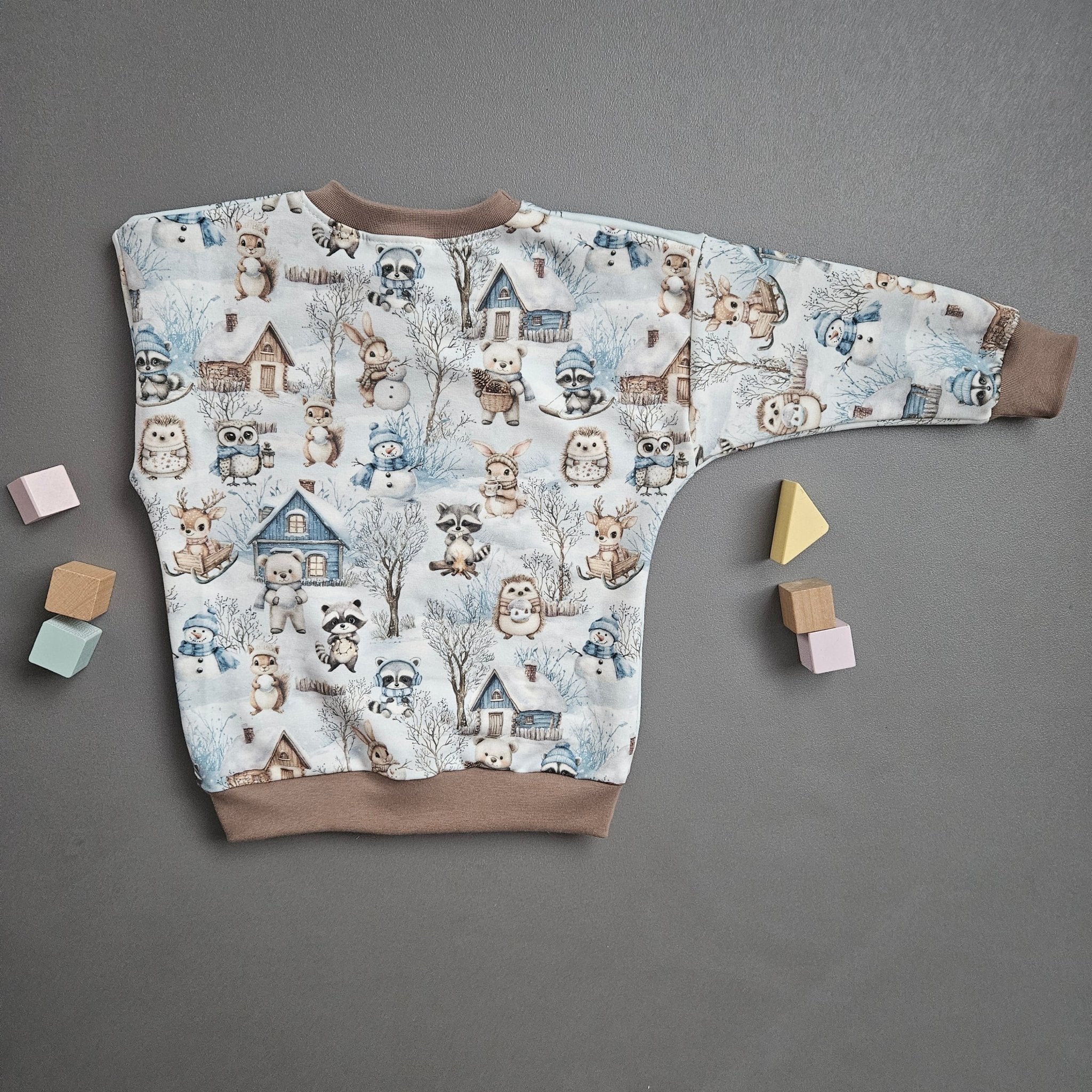 Pullover Gr.92 / Winterwonderland - Kalie - Kids