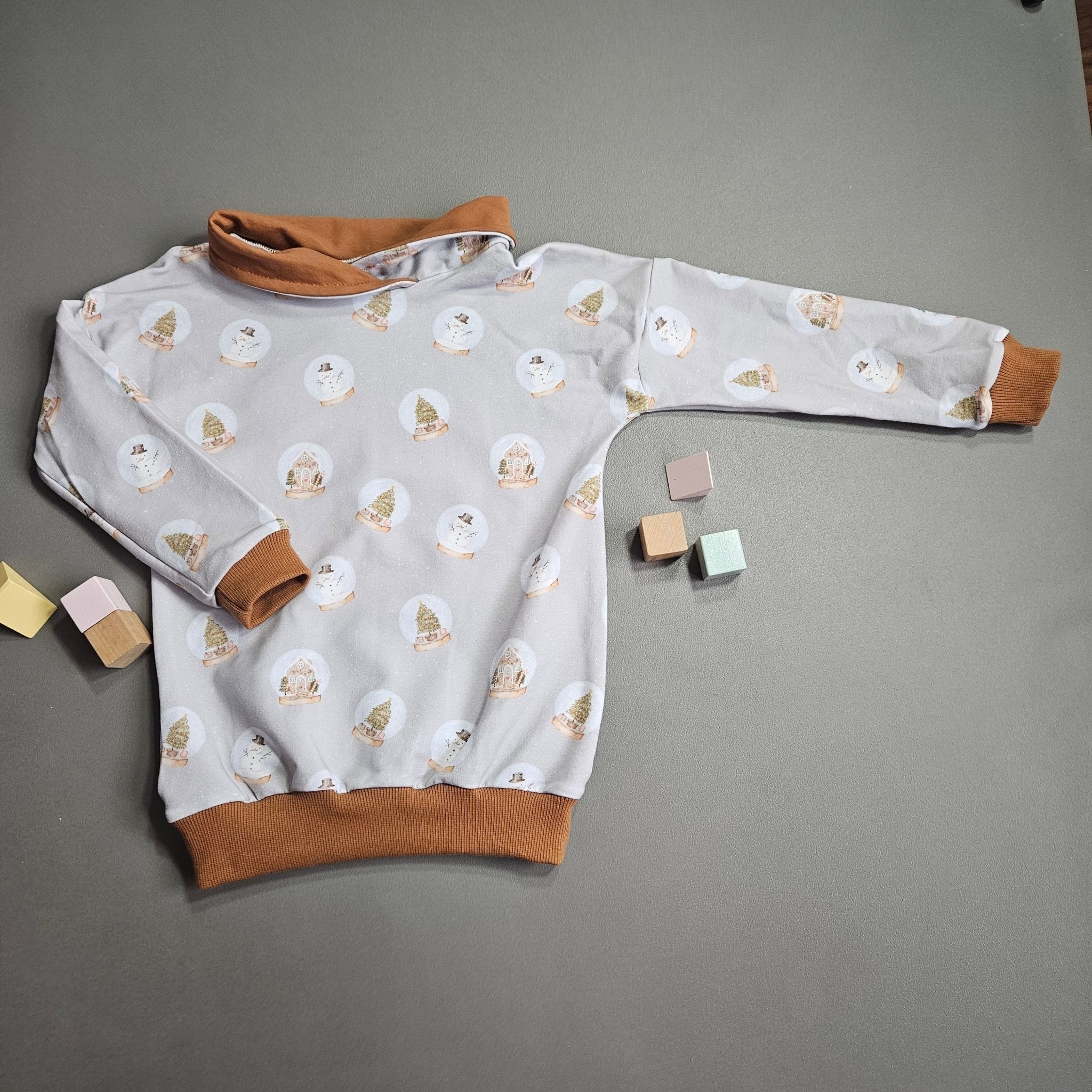 Pullover Gr.116 / Schneekugel - Kalie - Kids