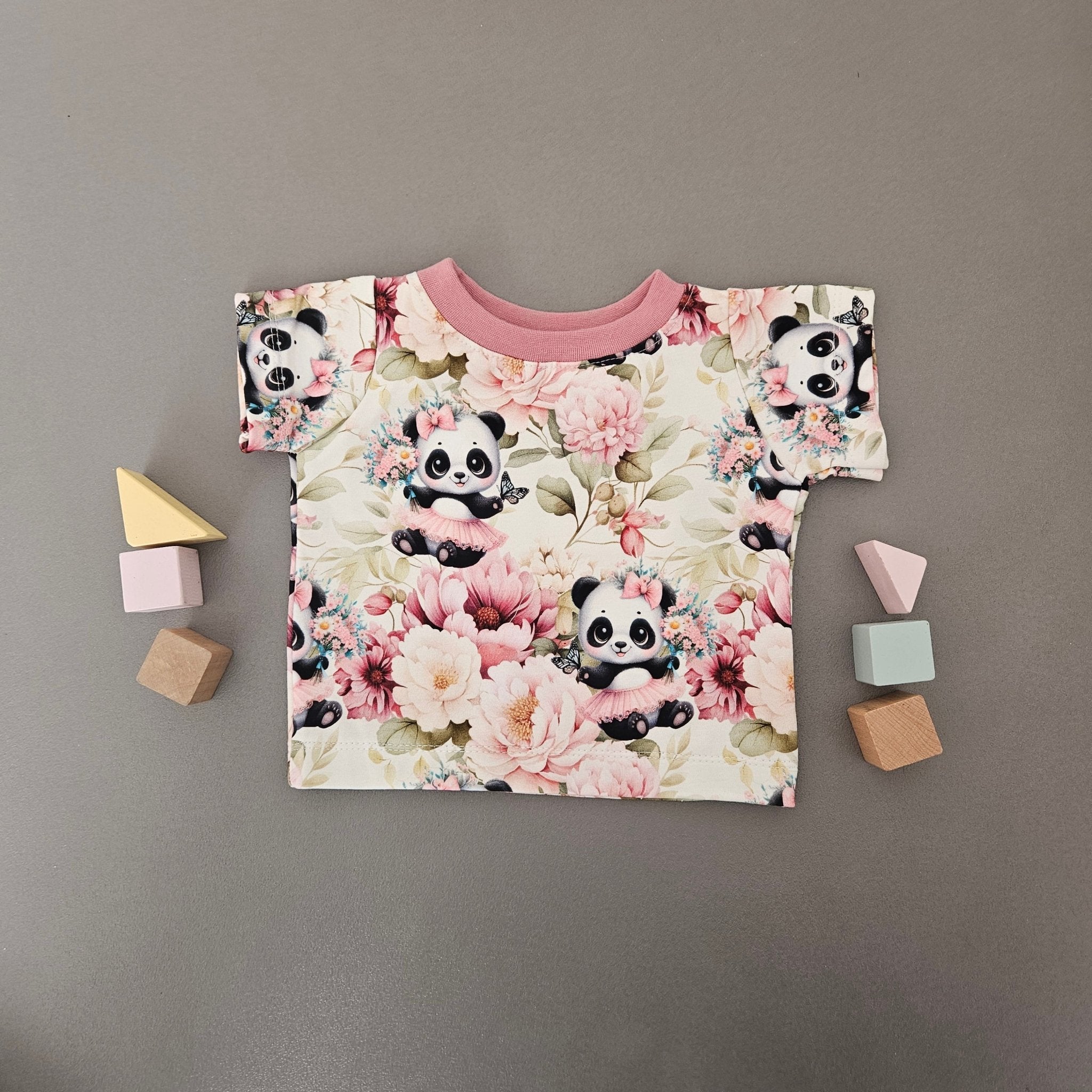 T-Shirt Gr.56 / Panda - Kalie - Kids