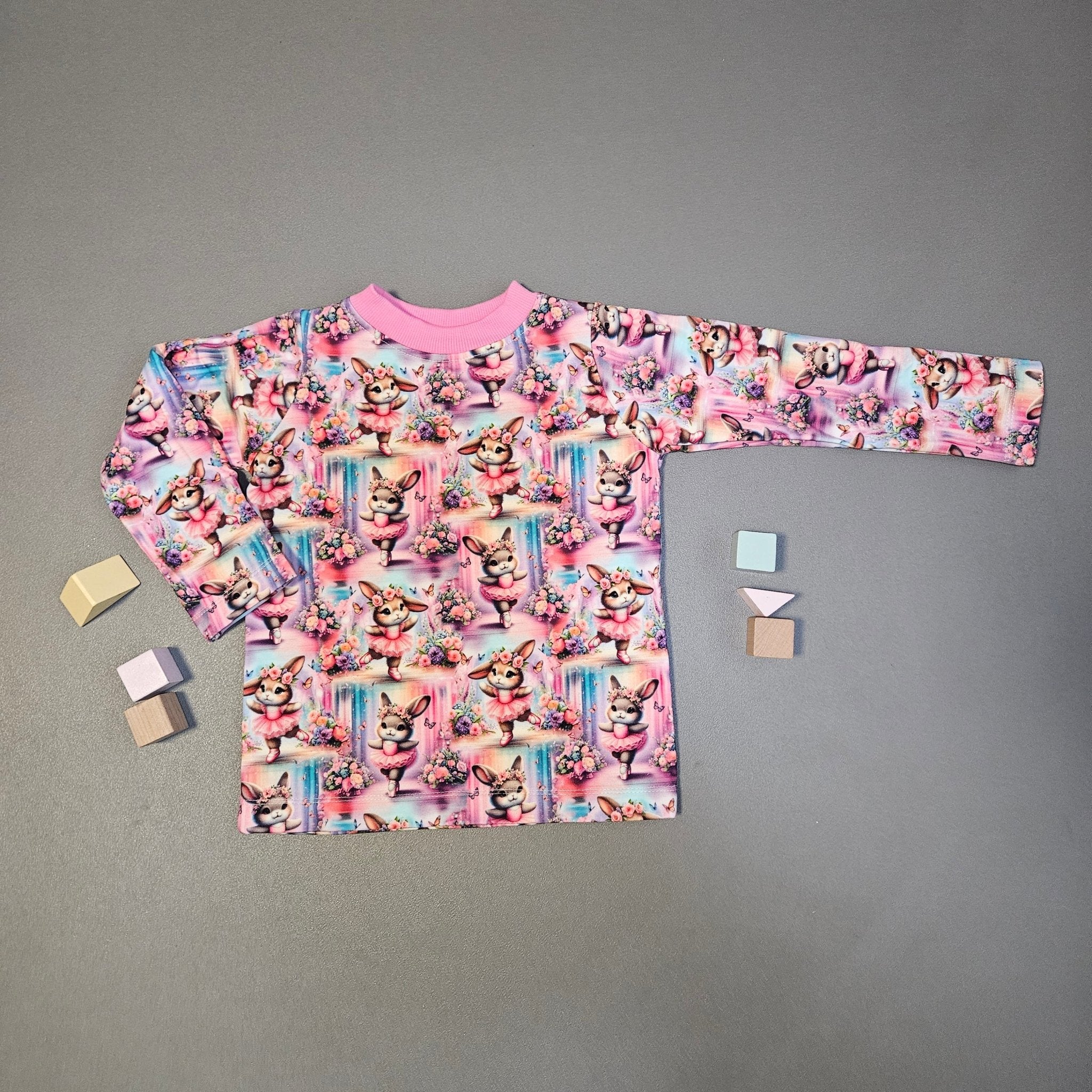 Langarmshirt Gr.104 / Ballerina Hässchen - Kalie - Kids