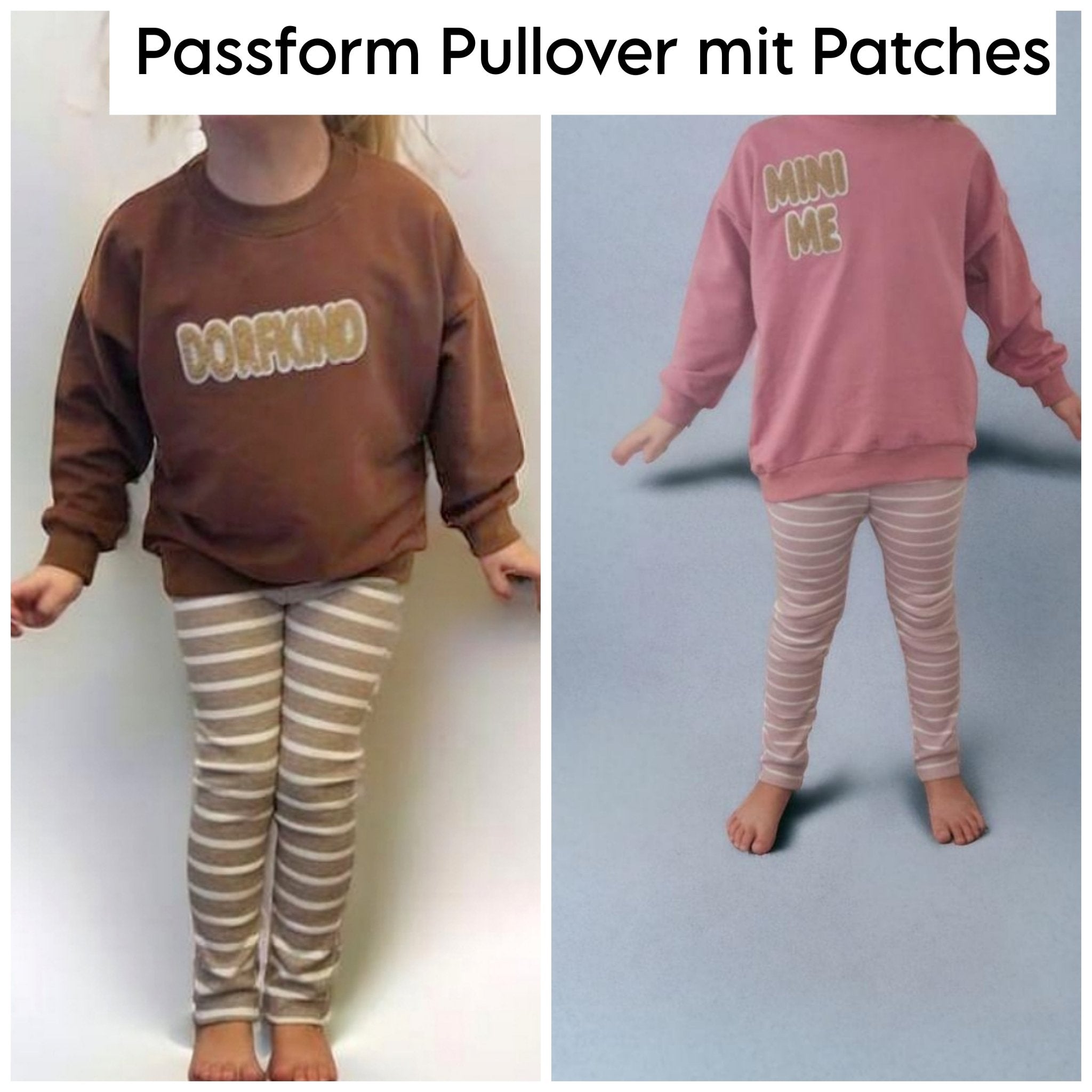 Pullover Gr.110 / Mini me / blau - Kalie - Kids