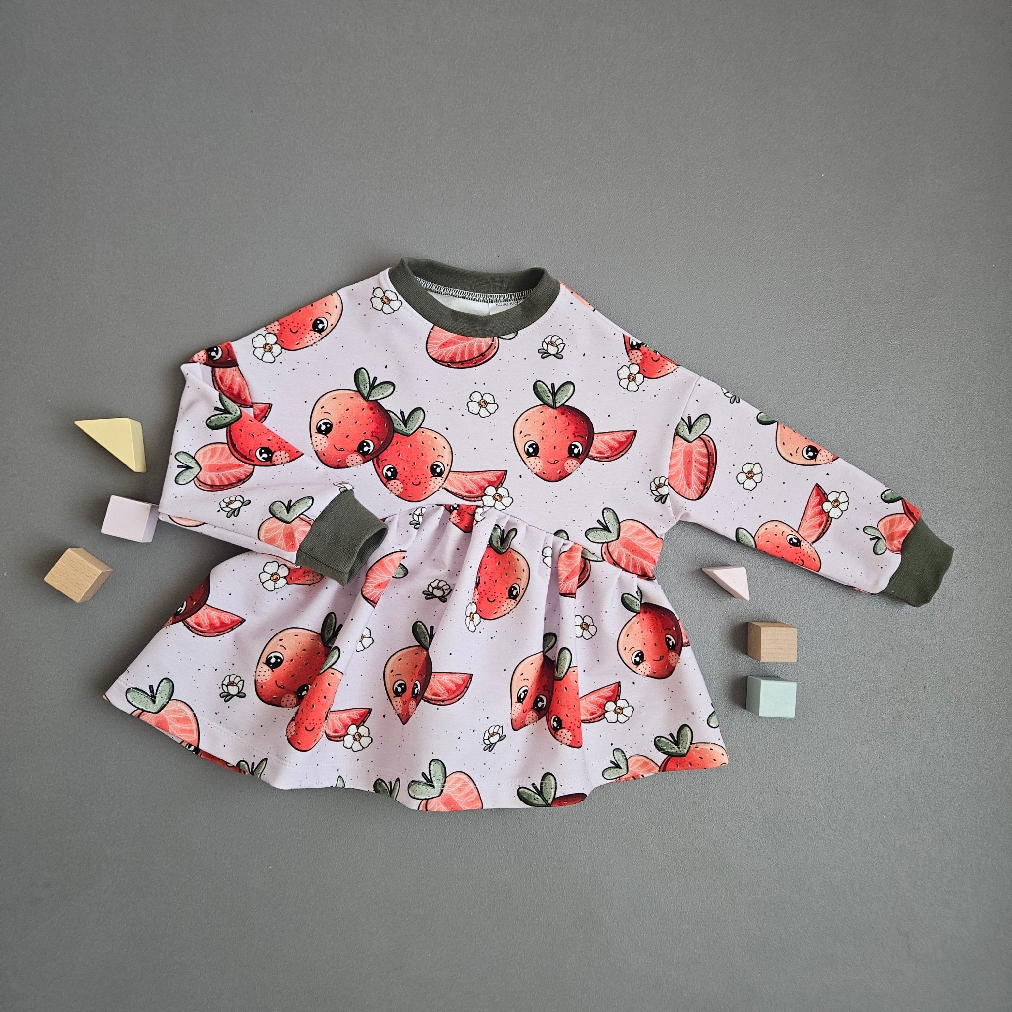 Flare mini Gr.86 / Erdbeeren - Kalie - Kids