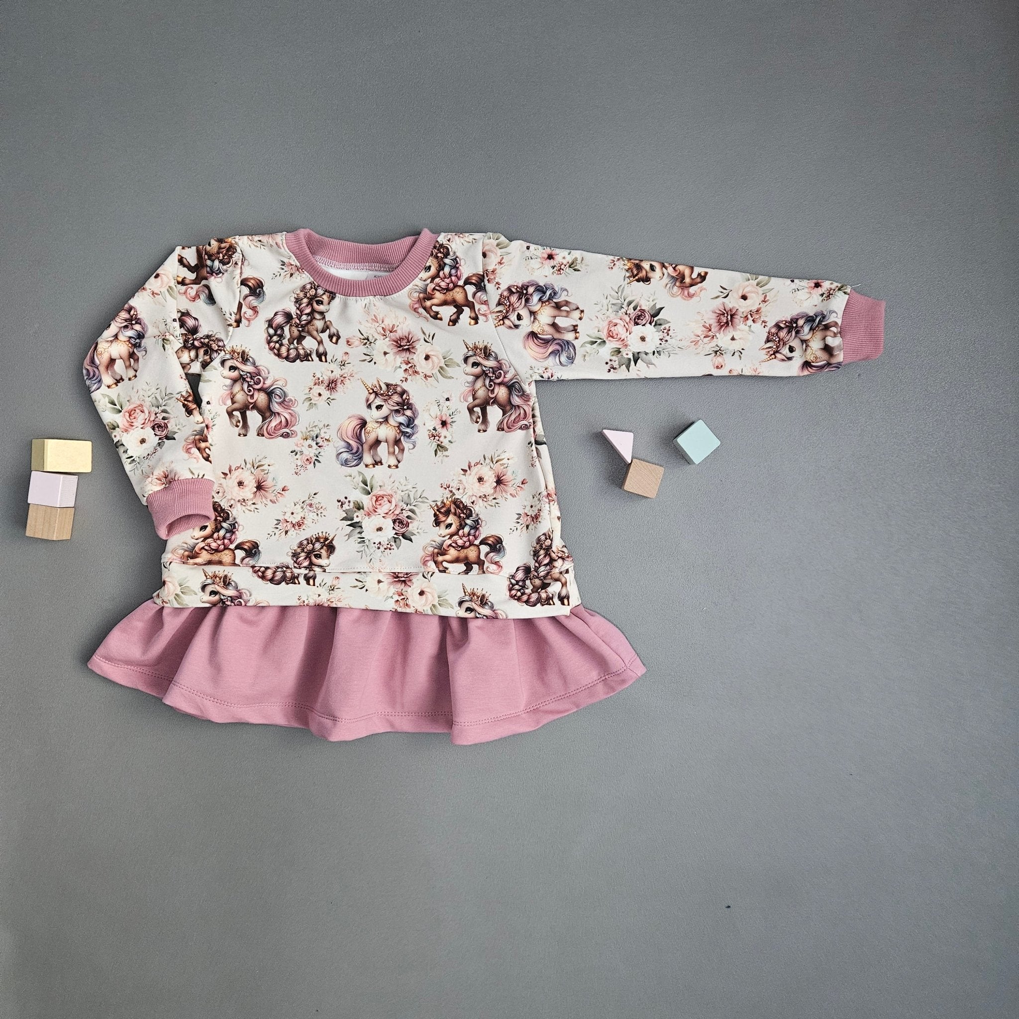 Girlydress Gr.98 / Einhorn & Rosen - Kalie - Kids