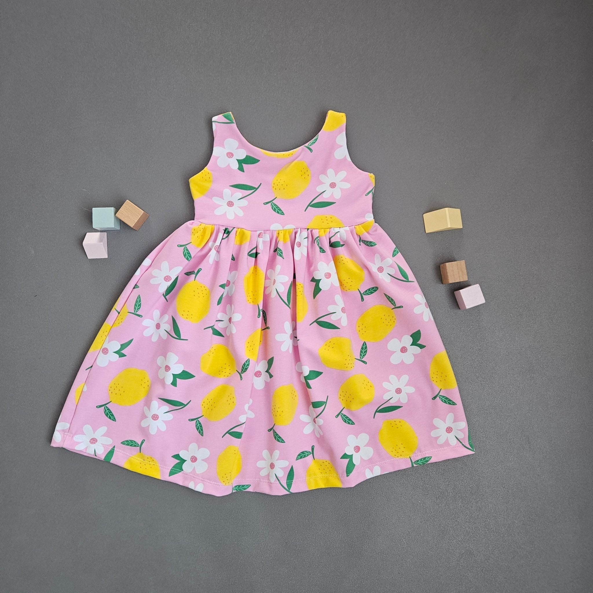 Trägerkleid Gr.86 / Lemon Bloom - Kalie - Kids