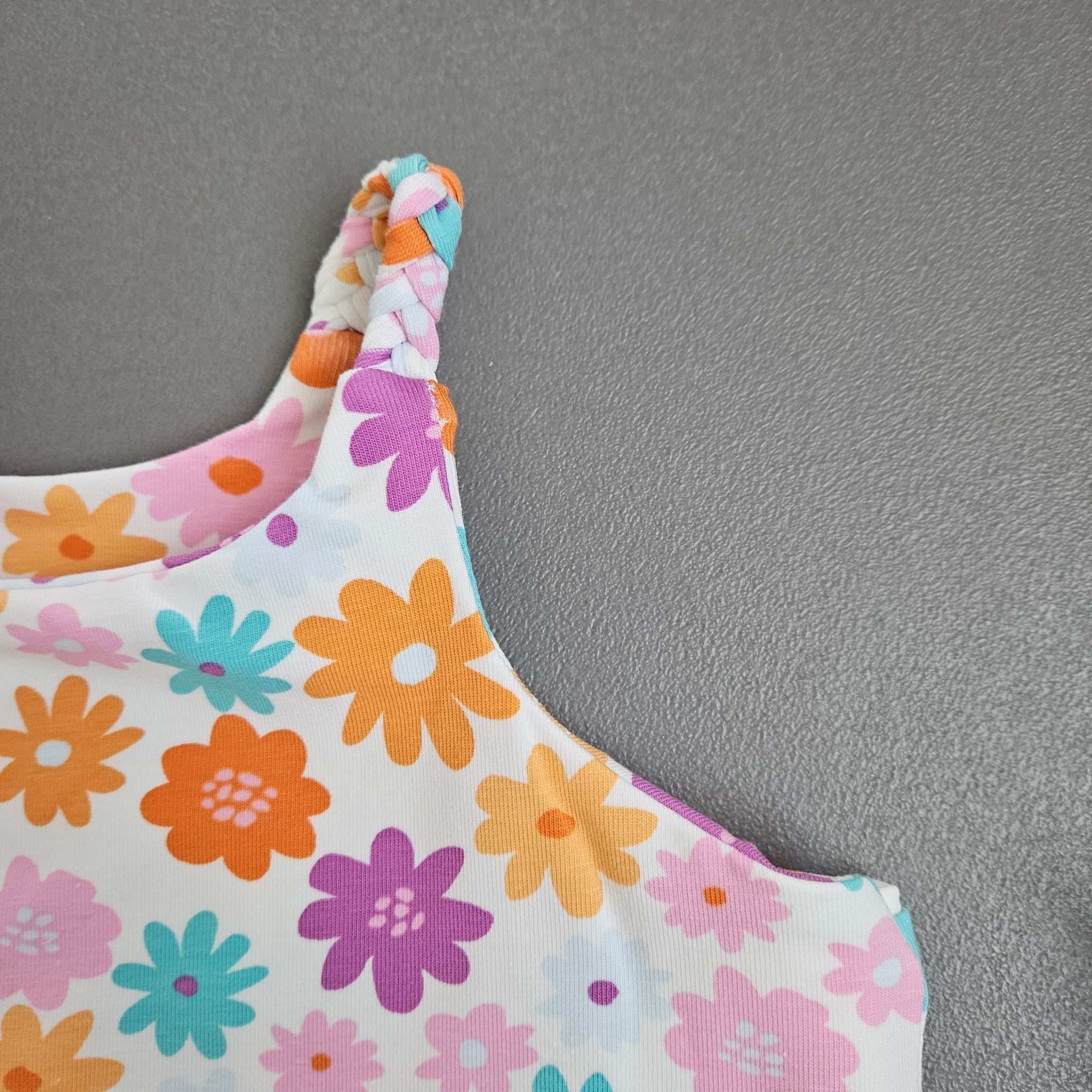 Top Gr.98 / Bunte Blümchen - Kalie - Kids