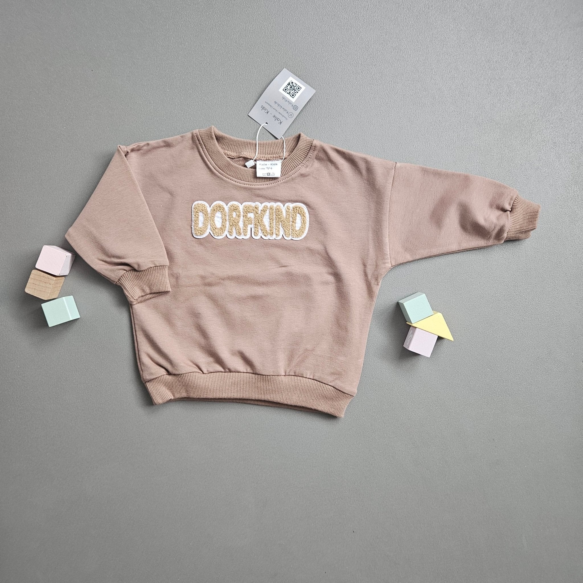Pullover Gr.68 / Dorfkind / hellbraun - Kalie - Kids