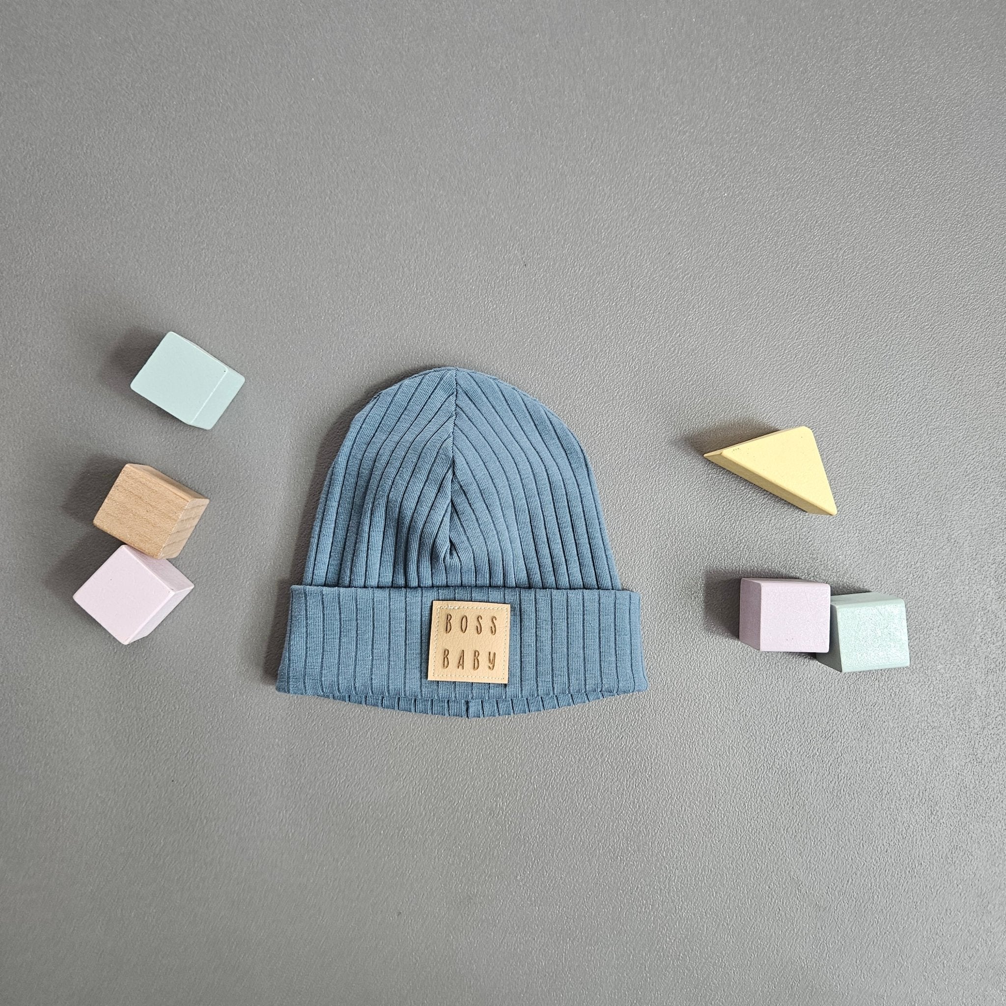 Beanie Ku. 40 - 44 cm / blau / Boss Baby - Kalie - Kids