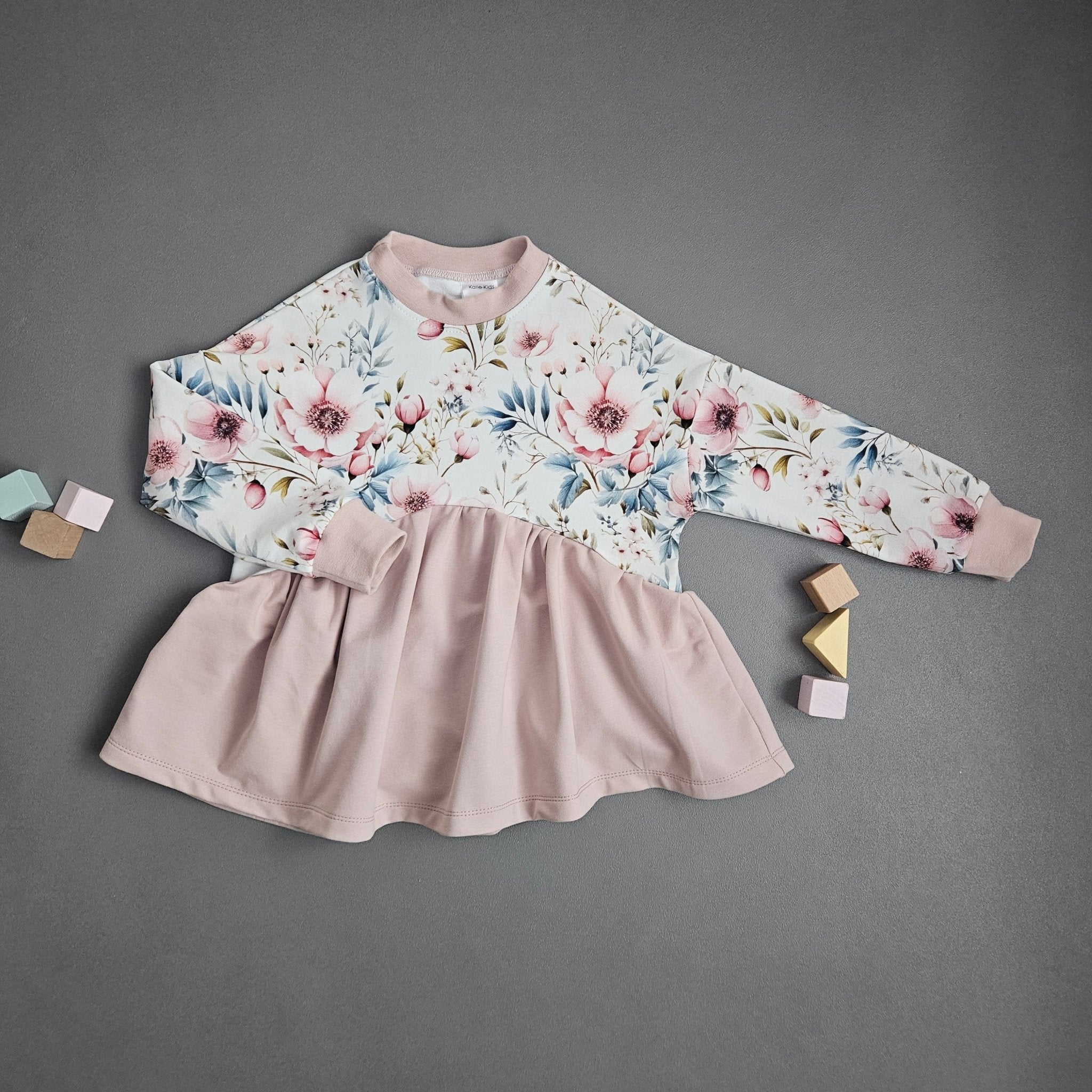 Flare mini Gr.92 / zarte Blüte - Kalie - Kids