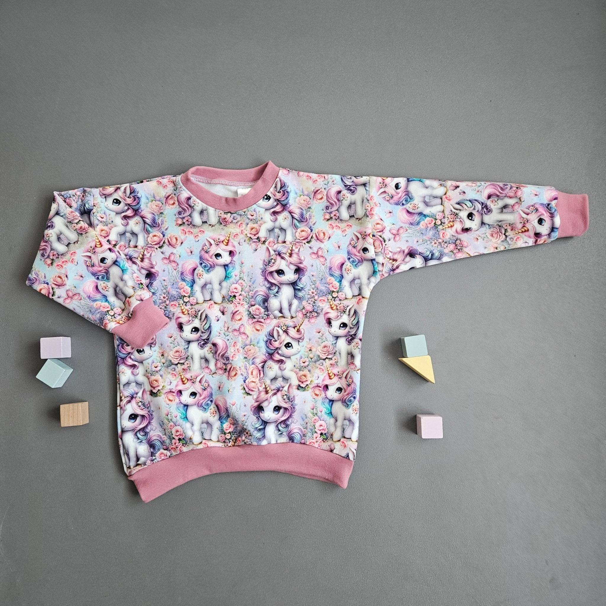 Pullover Gr.98 / Einhornwiese - Kalie - Kids