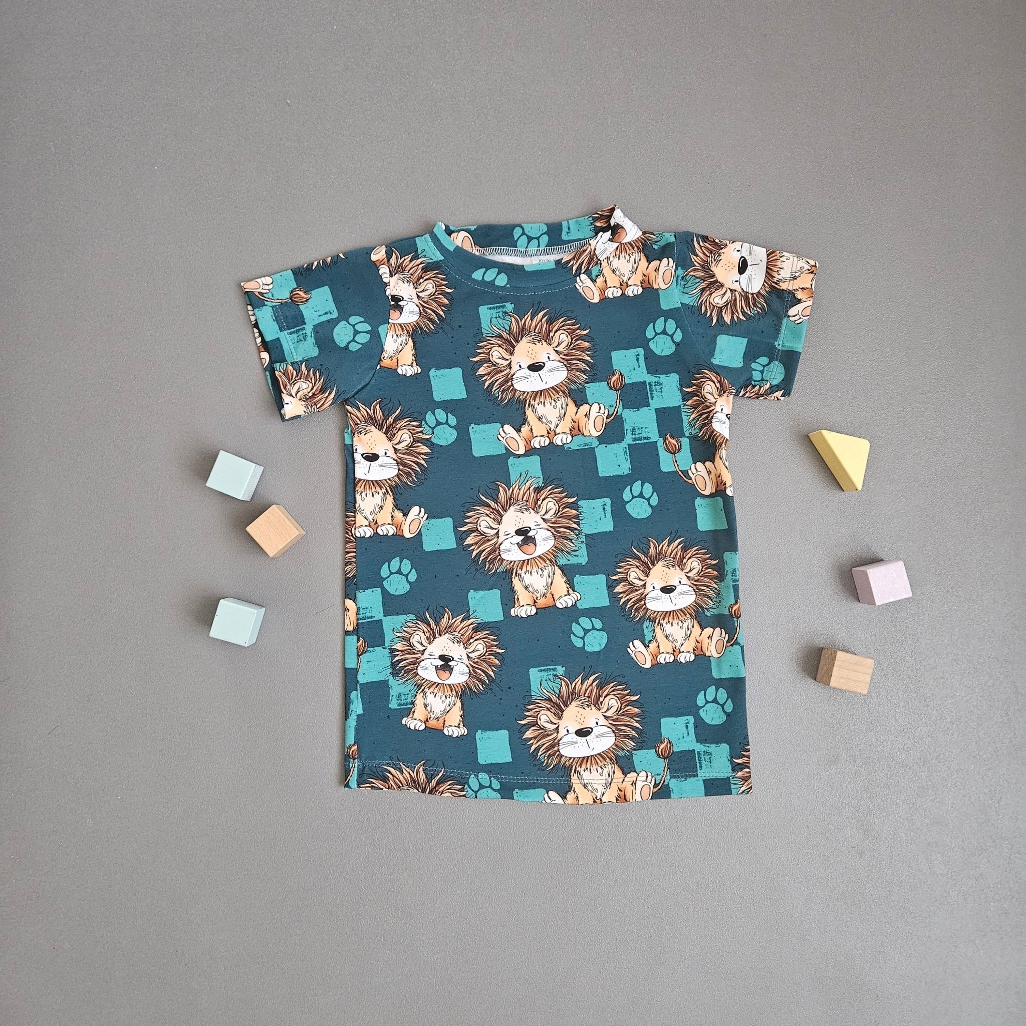 T-Shirt Gr.104 / Löwe - Kalie - Kids