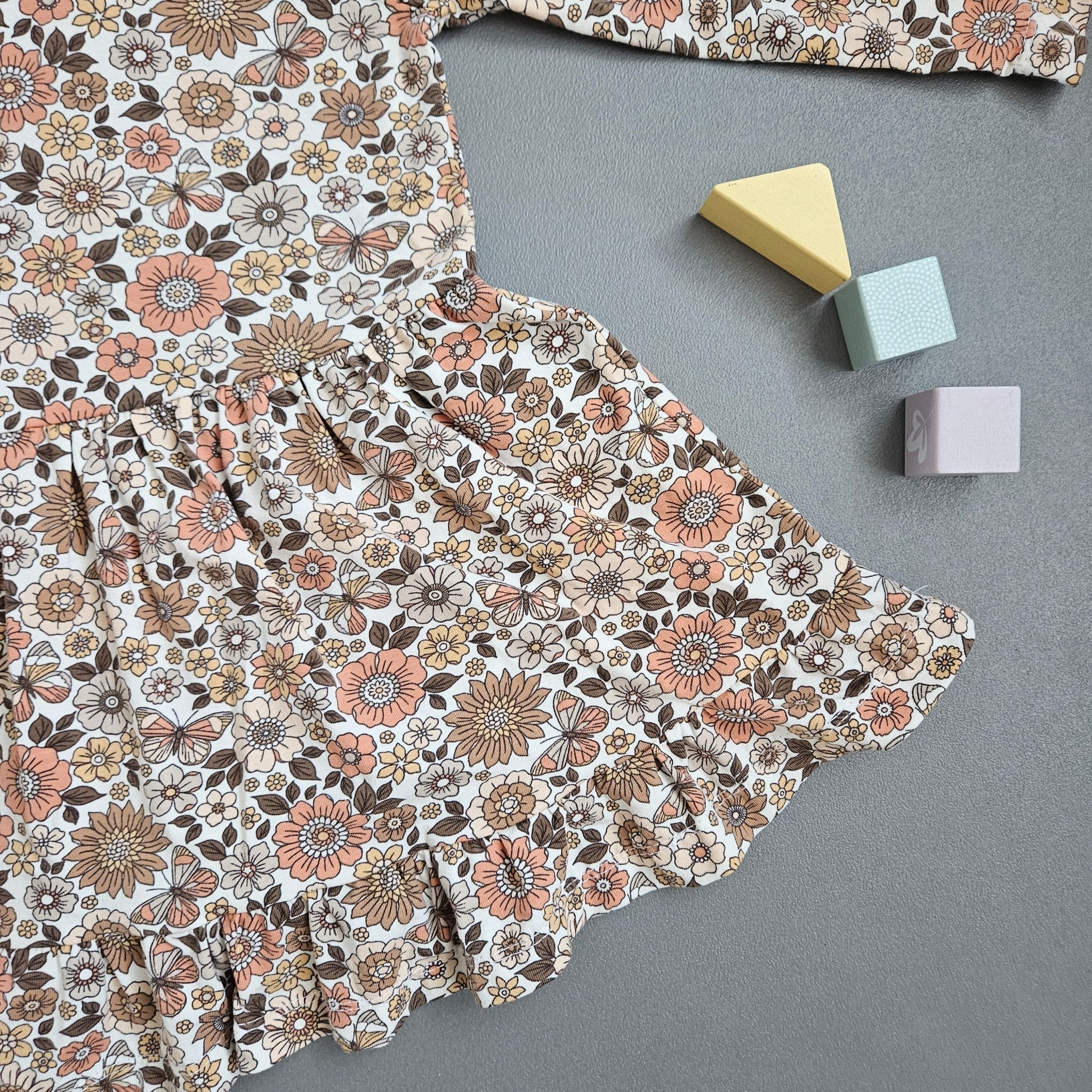 Kleid Gr.80 / Herbstblüte - Kalie - Kids