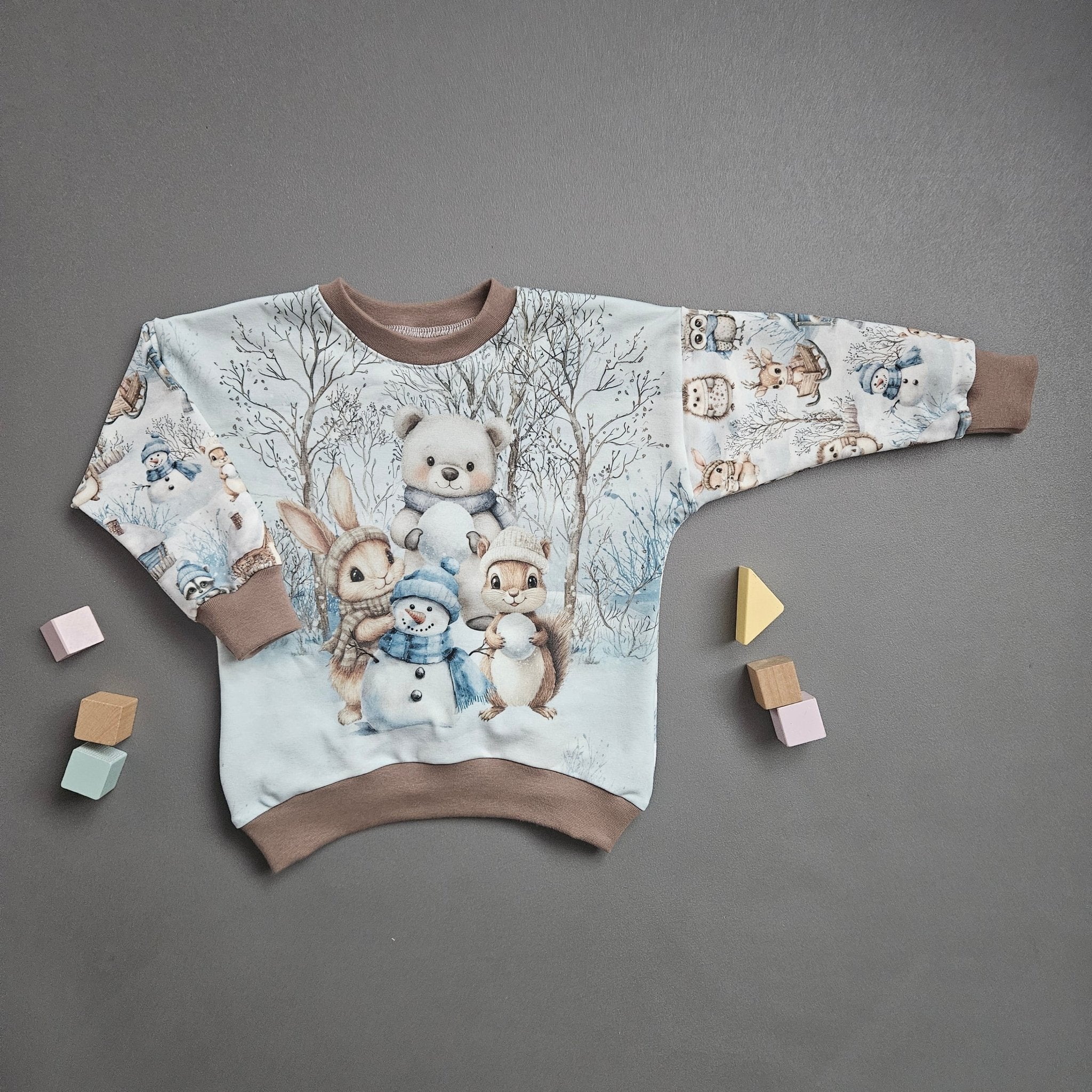 Pullover Gr.92 / Winterwonderland - Kalie - Kids