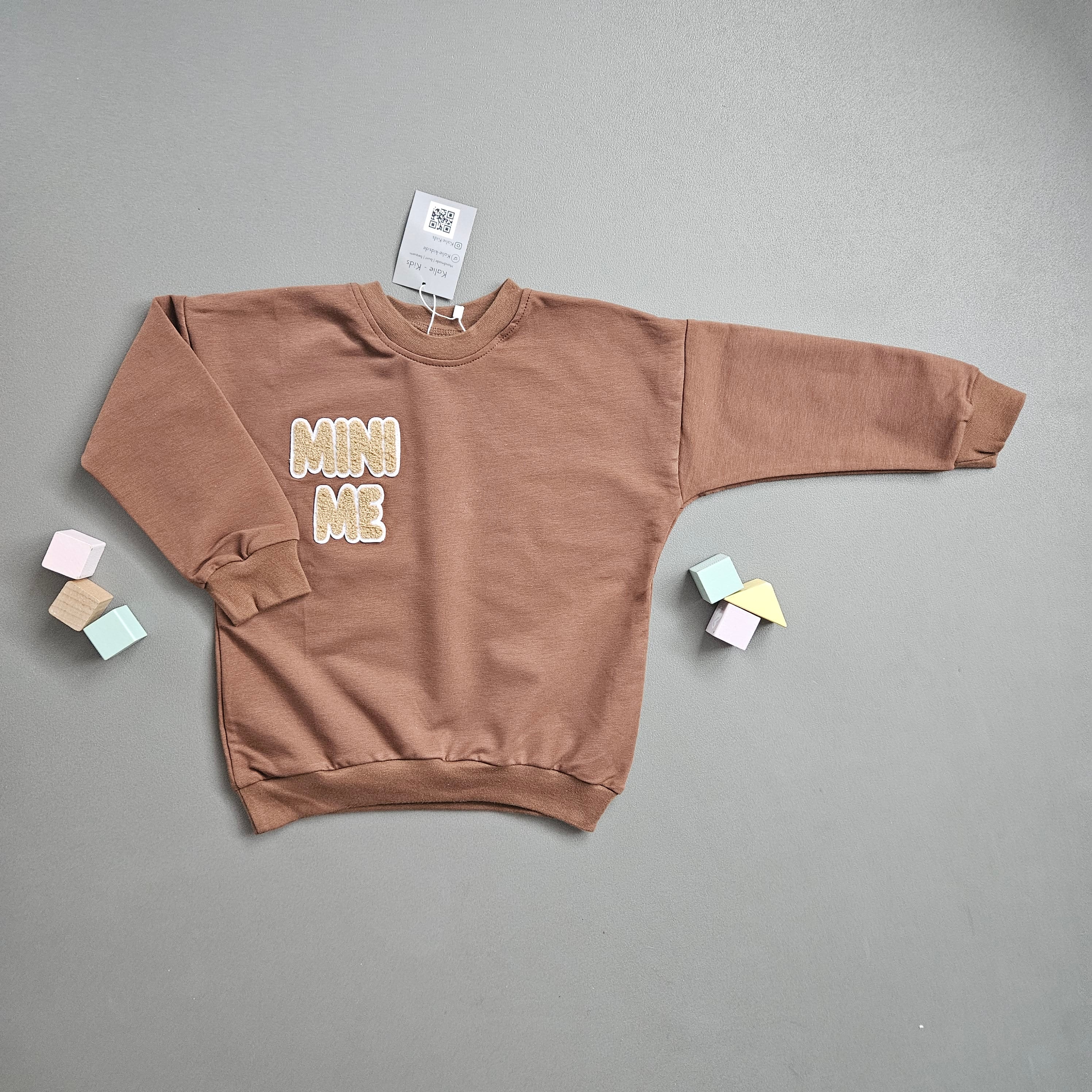 Pullover Gr.110 / Mini me / braun