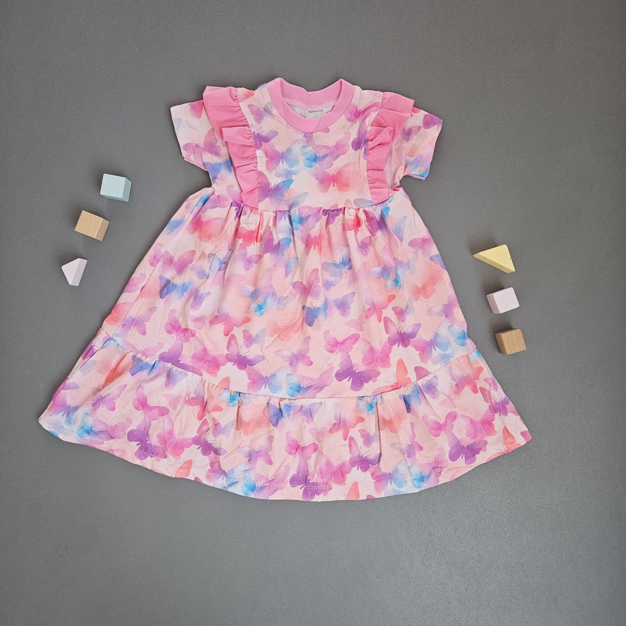 Rüschchenkleid Gr.110 / Schmidte - Kalie - Kids