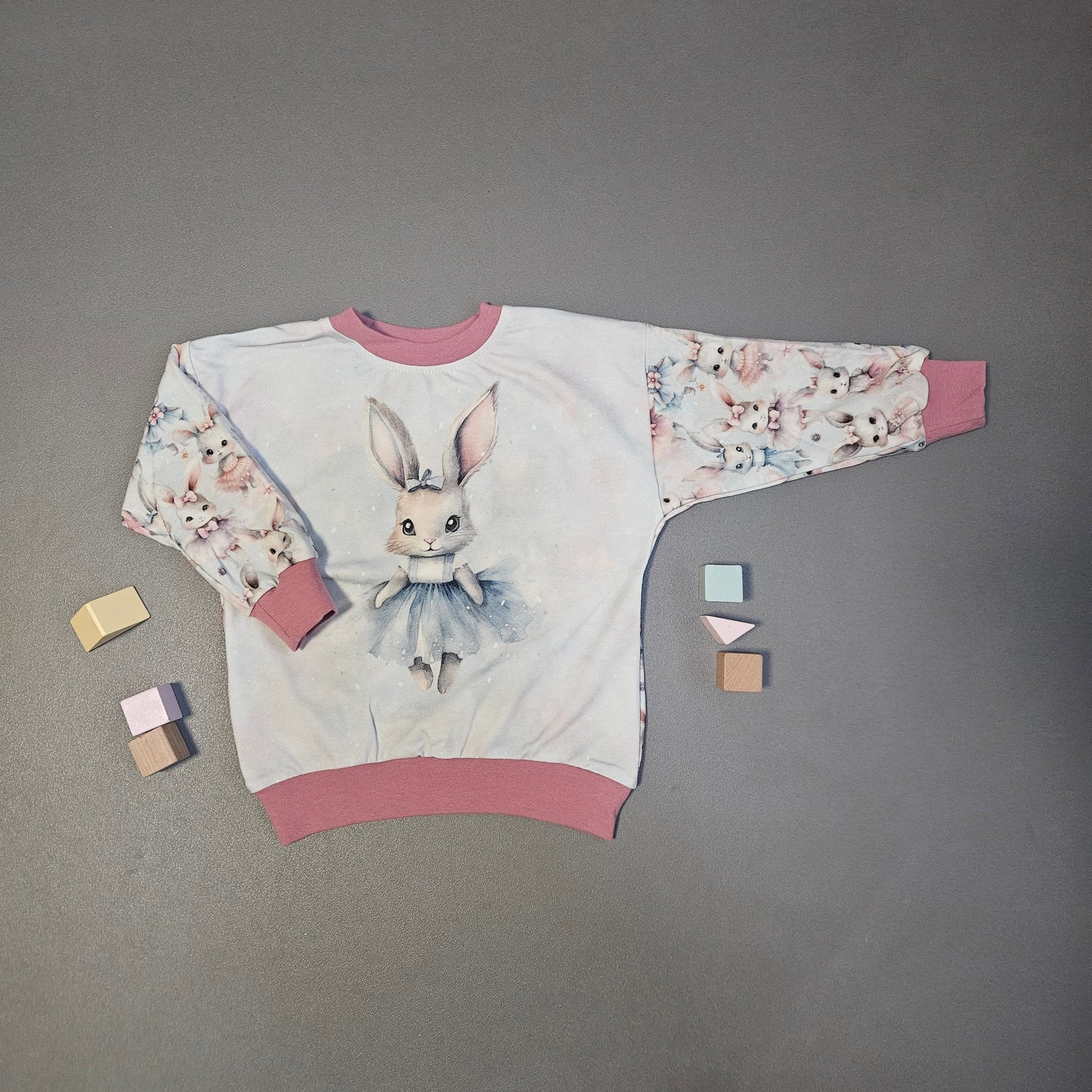 Pullover Gr.104 / Ballerina Hase - Kalie - Kids