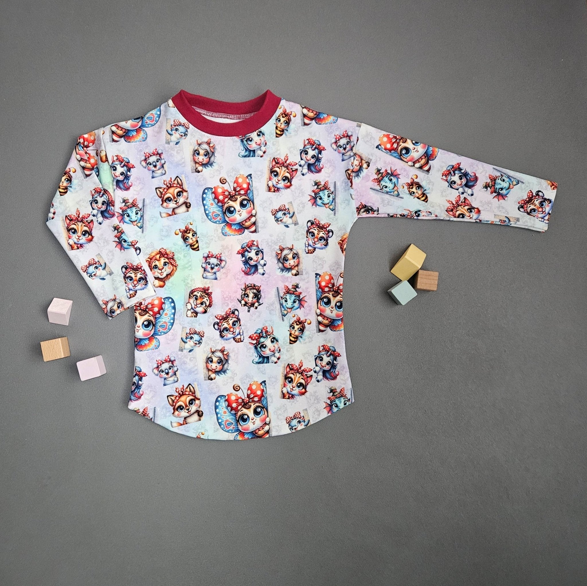 Longline Gr.116 / Tierfreunde - Kalie - Kids