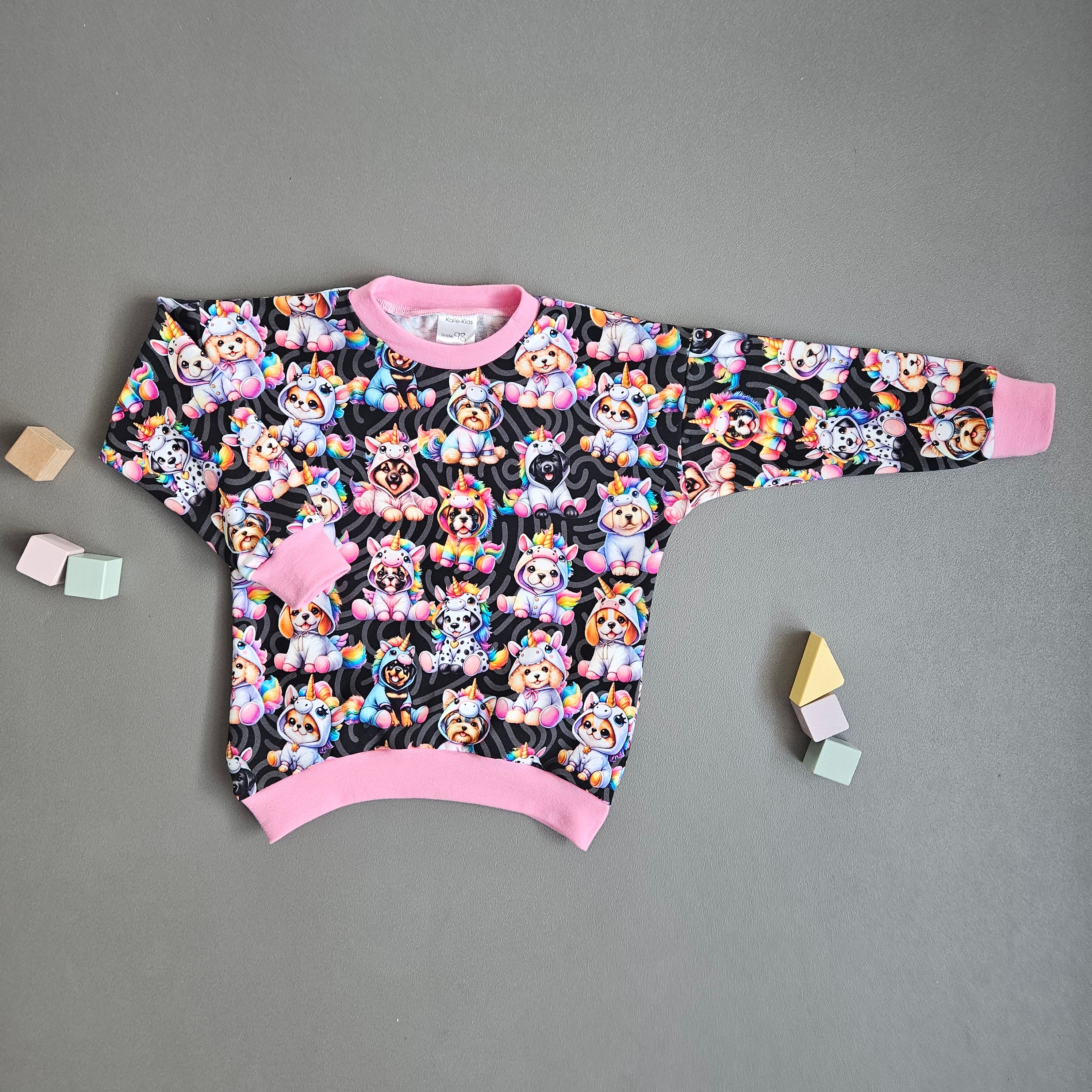 Pullover Gr.92 / Einhornfreunde