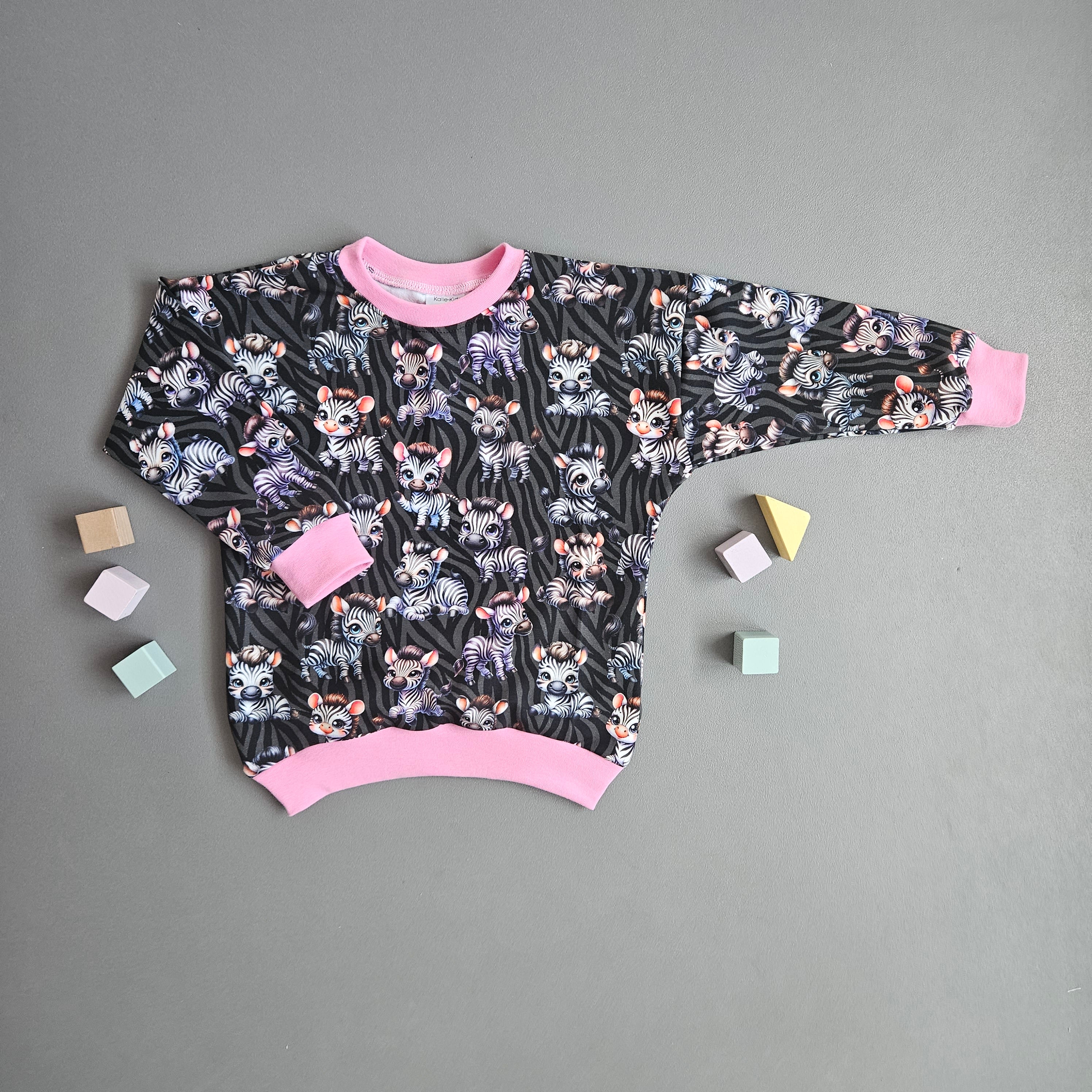 Pullover Gr.92 / Zebra