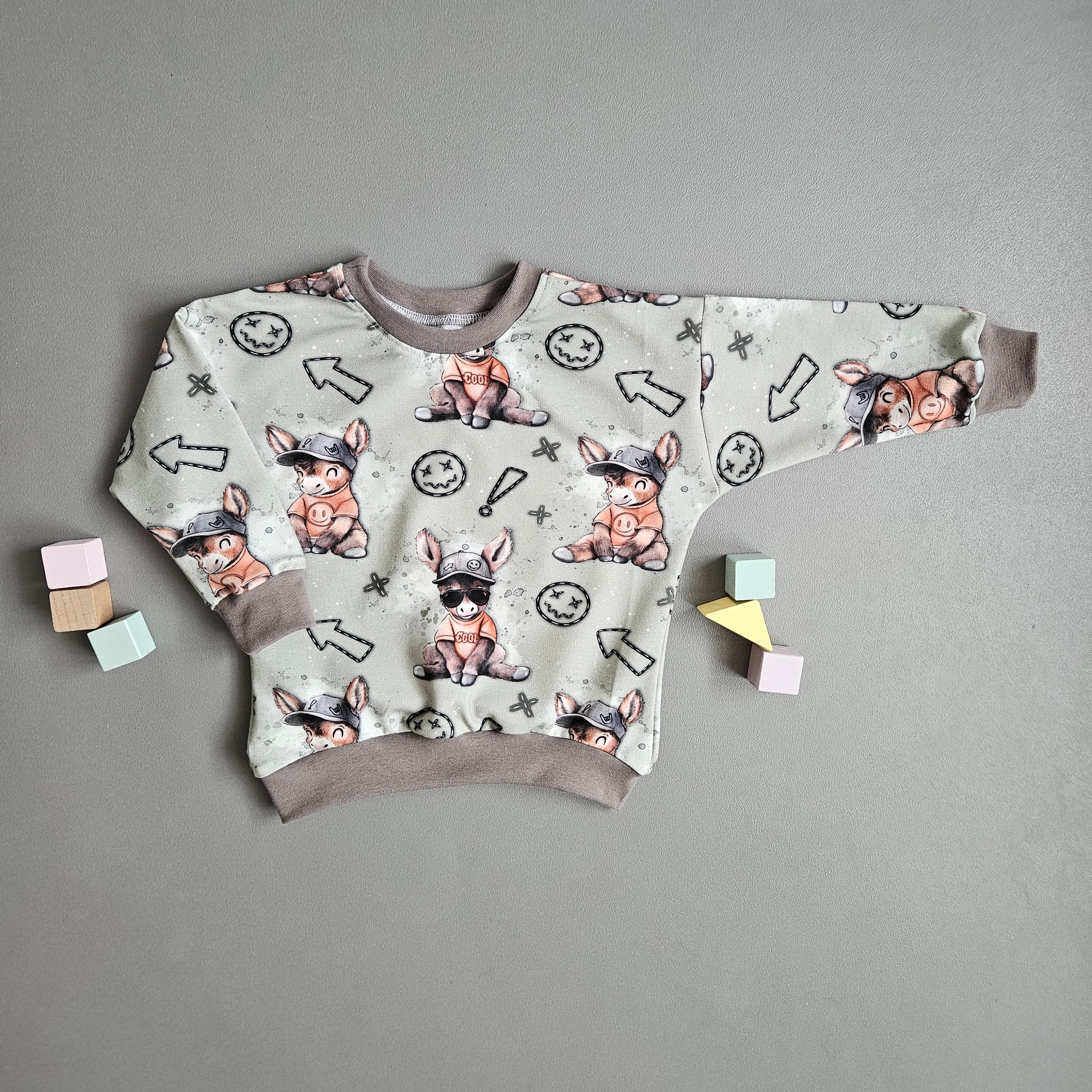 Pullover Gr.80 / Esel