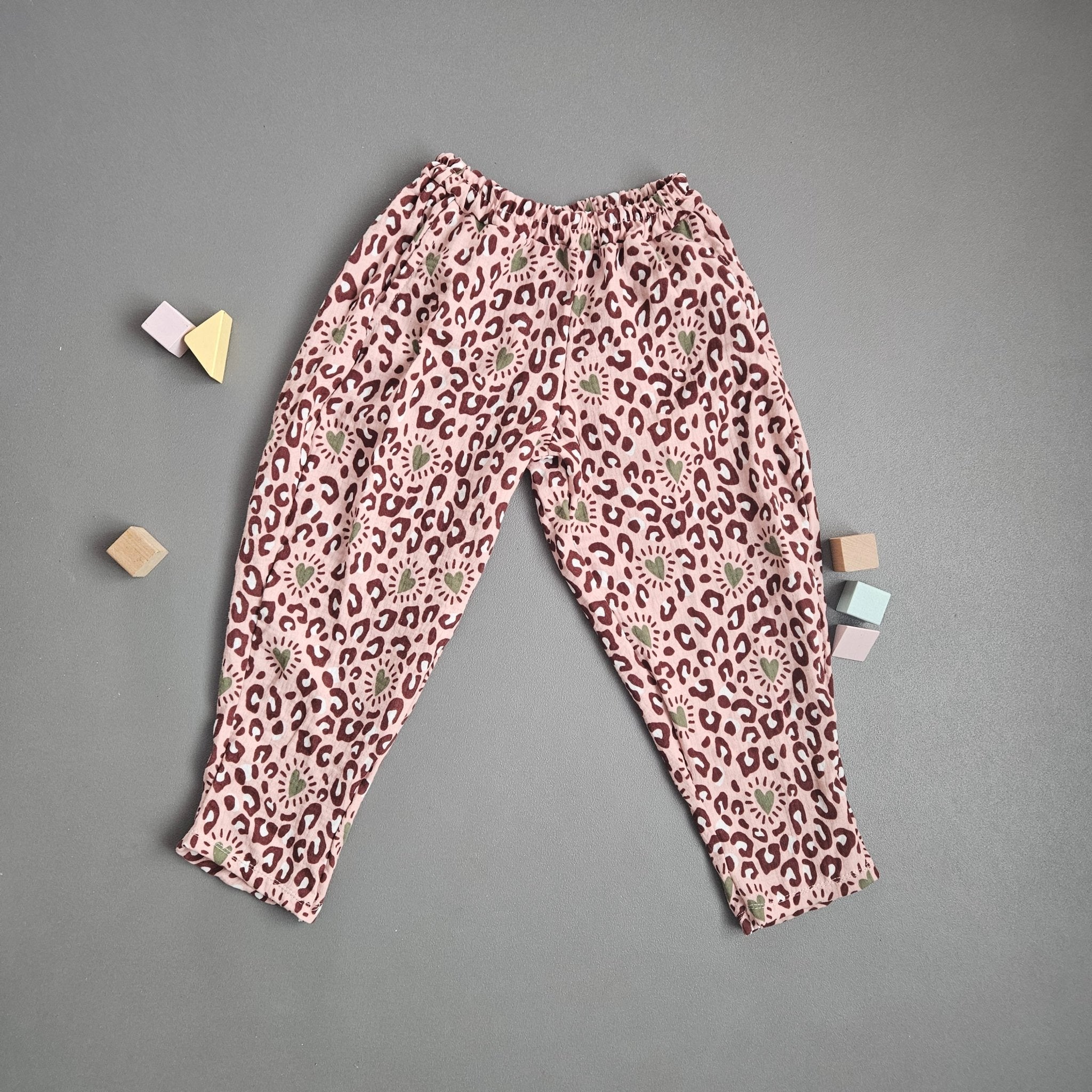 Musselin Hose / Leo / Gr. 92 - Kalie - Kids