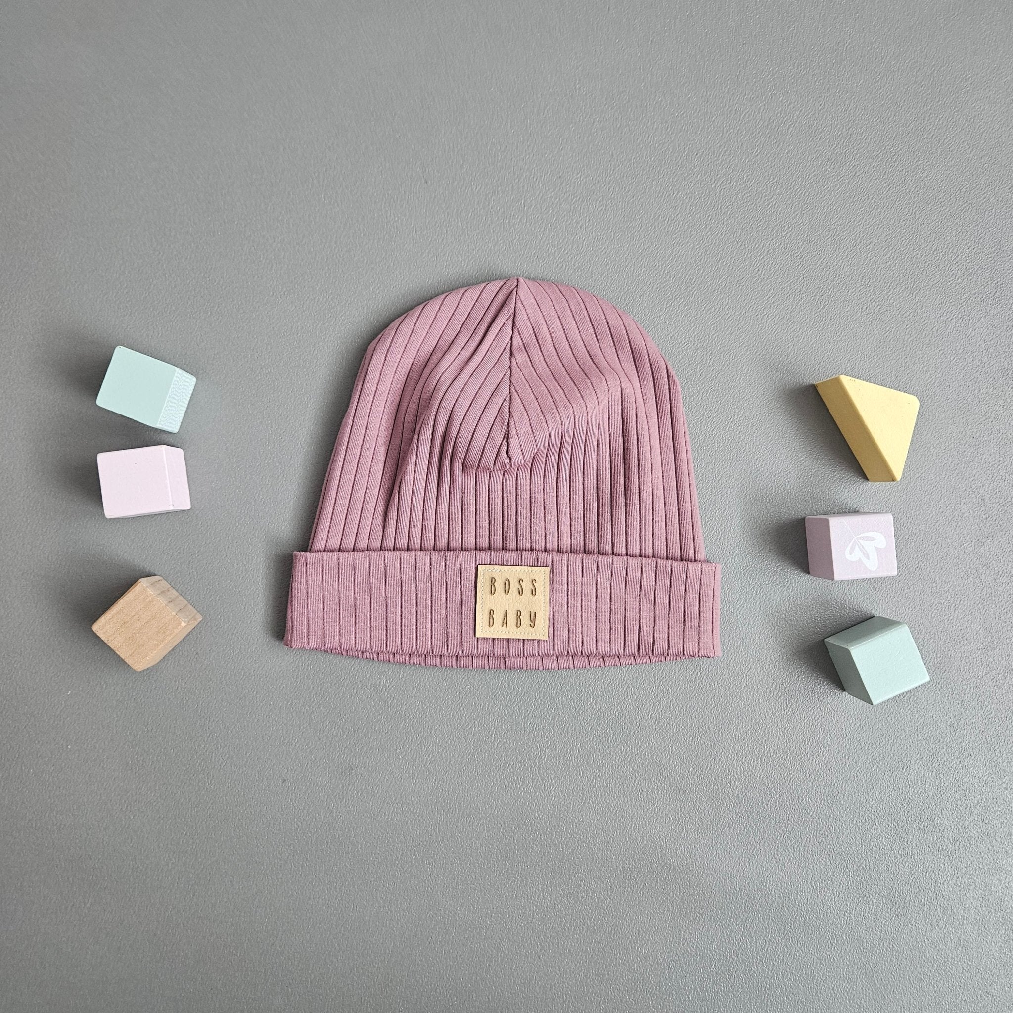Beanie Ku. 49 - 53 cm / rosa / Boss Baby - Kalie - Kids