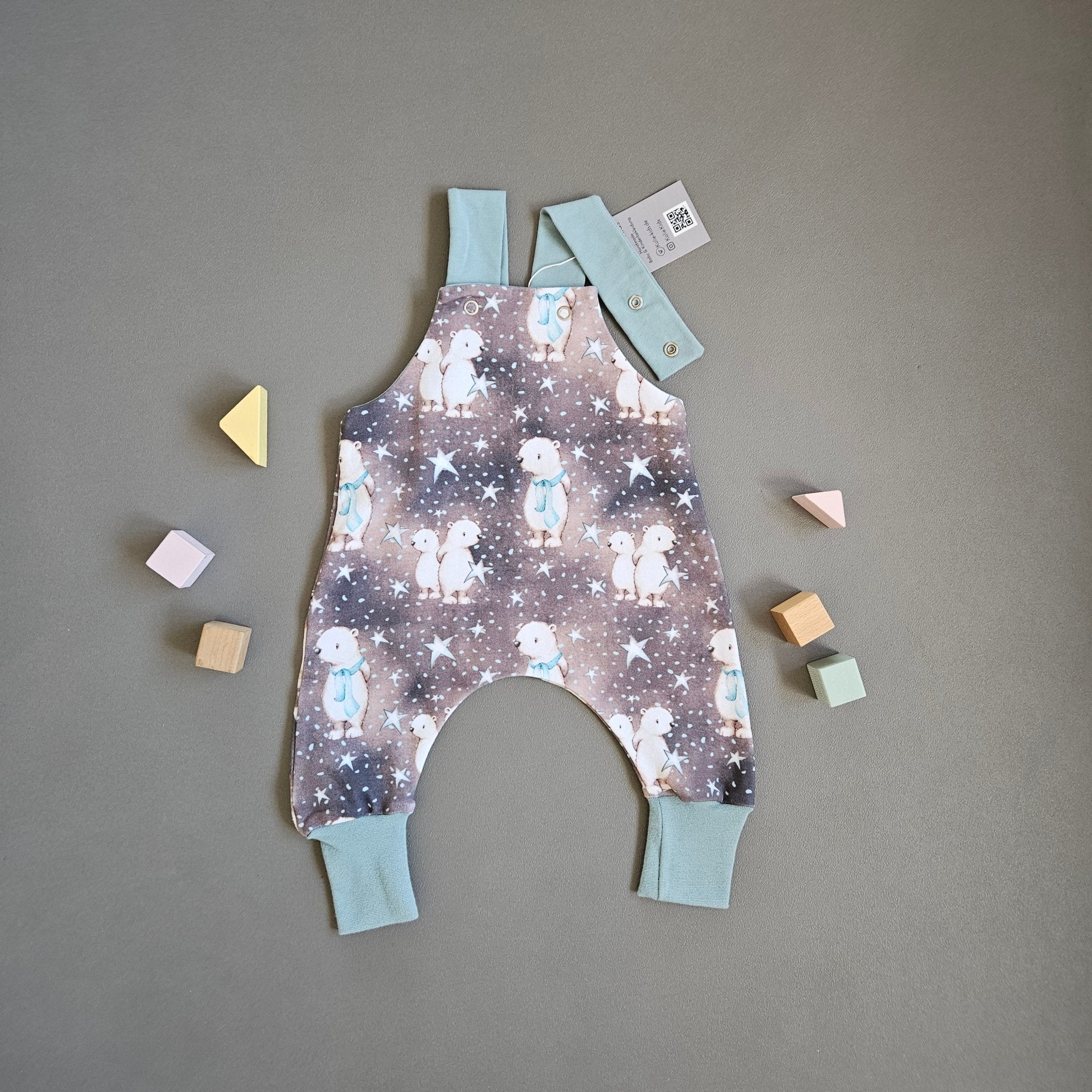 Latzhose Gr.68 / Eisbär - Kalie - Kids